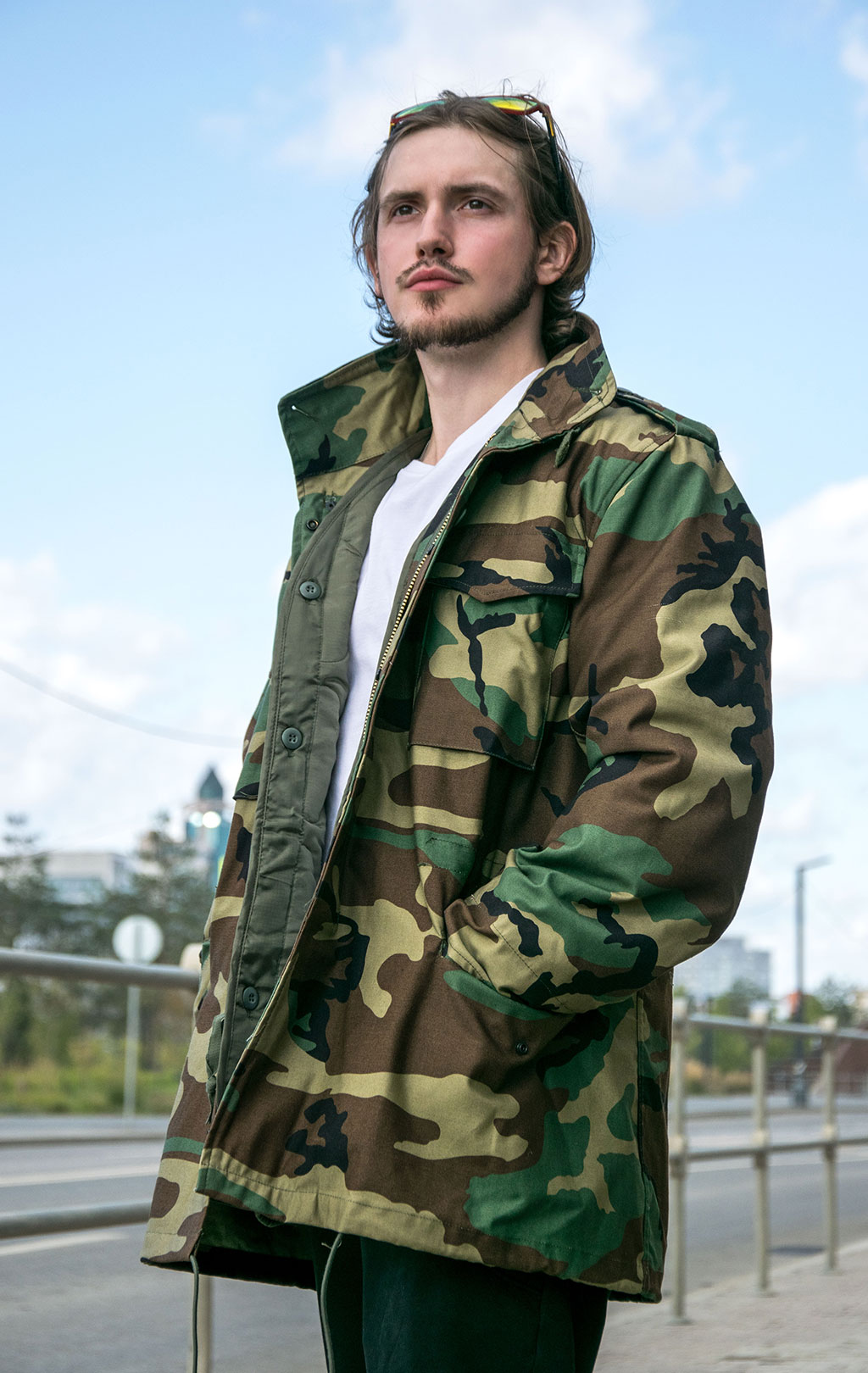 Куртка Tru-Spec M-65 CLASSIC с подстёжкой camo woodland 