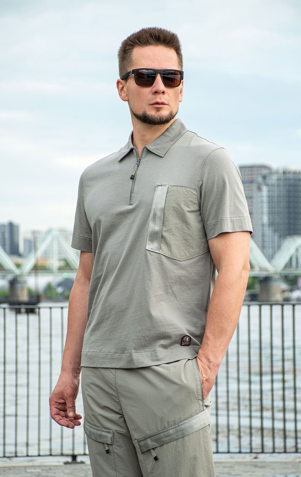 Футболка-поло PARAJUMPERS BORDLEY SS 26 nowhere 