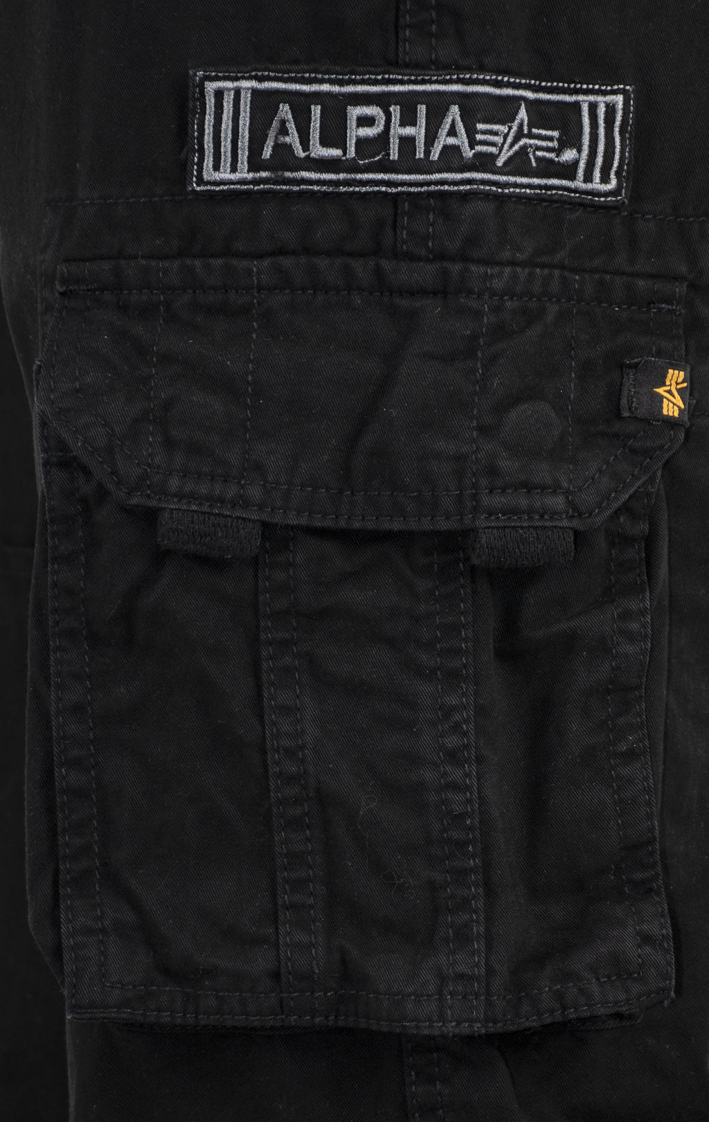 Брюки-карго ALPHA INDUSTRIES JET PANT black (#101212) 