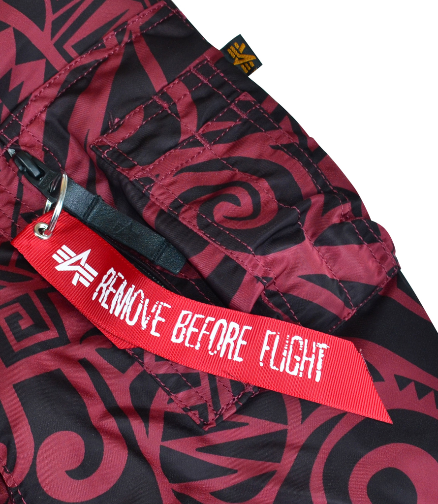 Куртка-бомбер лётная ALPHA INDUSTRIES VF Tonga MA-1 burgundy 