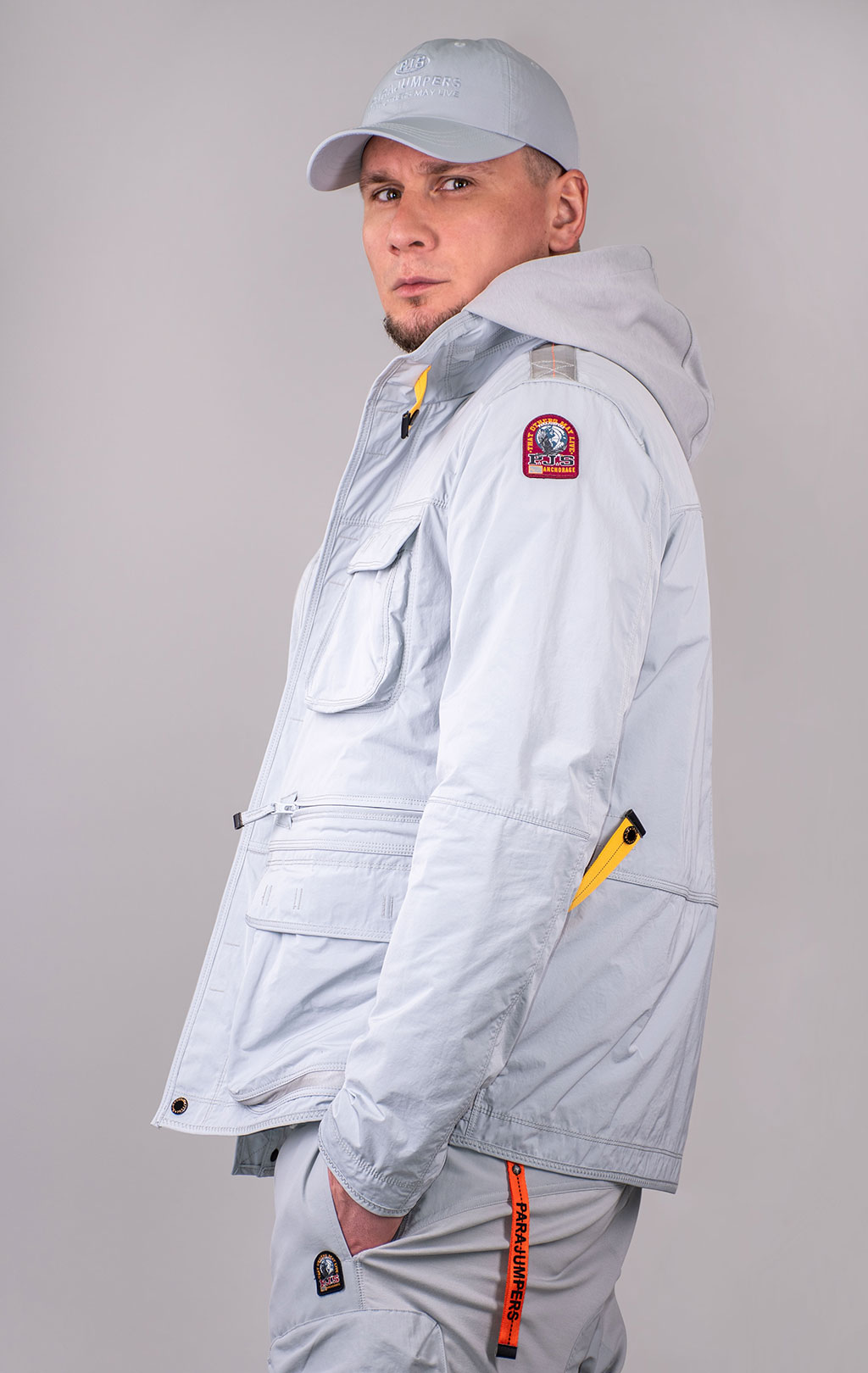 Ветровка PARAJUMPERS M-65 DESERT SPRING SS 24 metal 