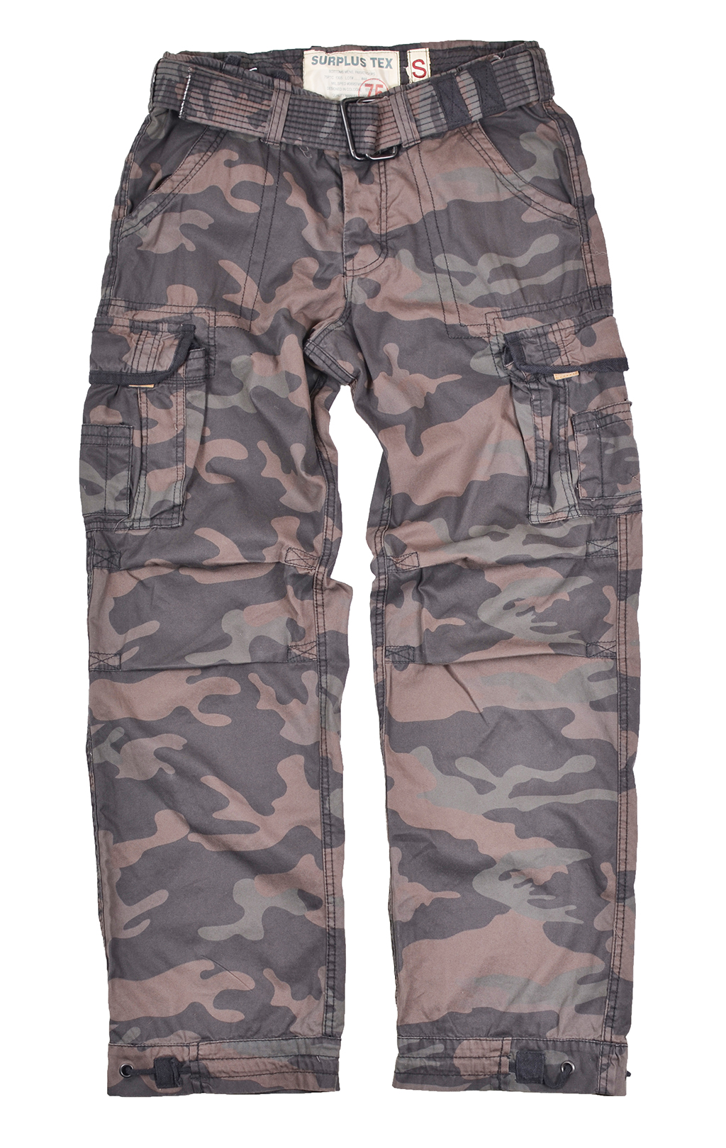 Брюки-карго Surplus PREMIUM VINTAGE camo black 