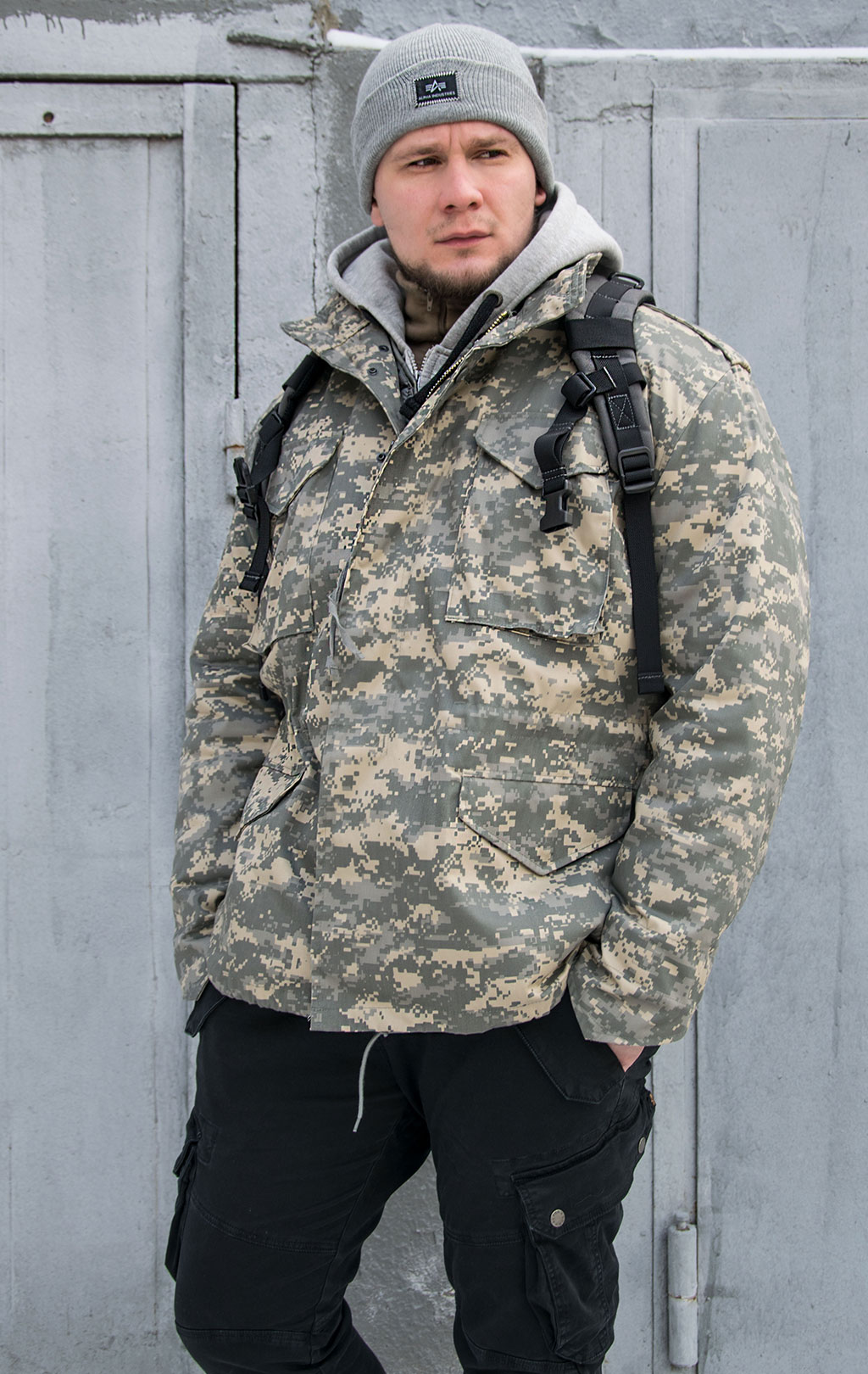 Куртка Mil-Tec M-65 CLASSIC с подстёжкой acu 