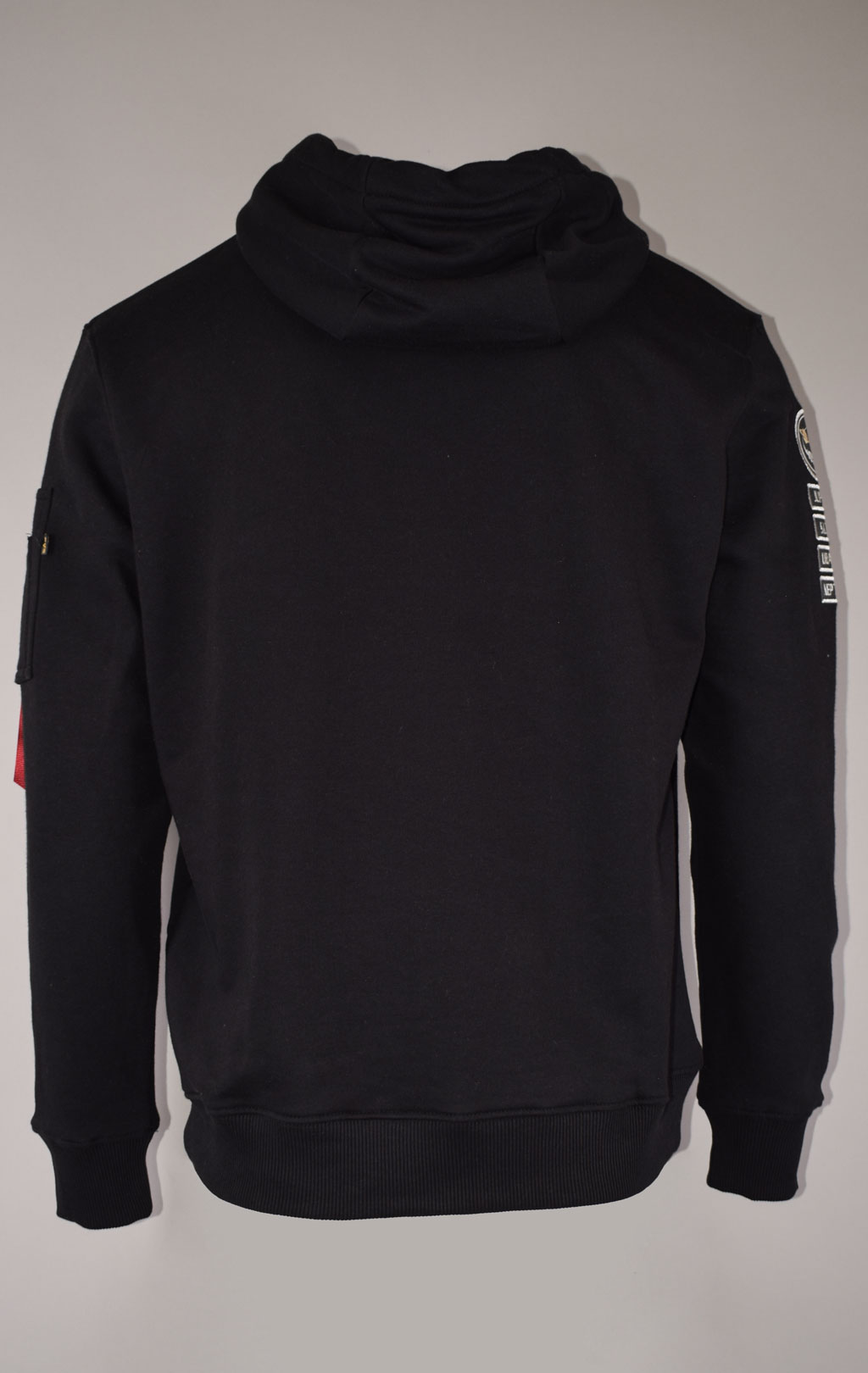 Толстовка ALPHA INDUSTRIES NASA VOYAGER HOODY black/black 