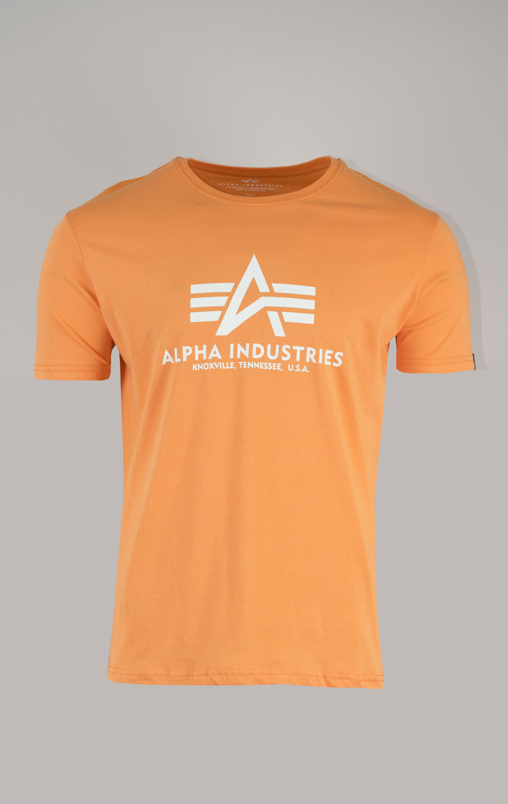 Футболка ALPHA INDUSTRIES BASIC T tangerine 