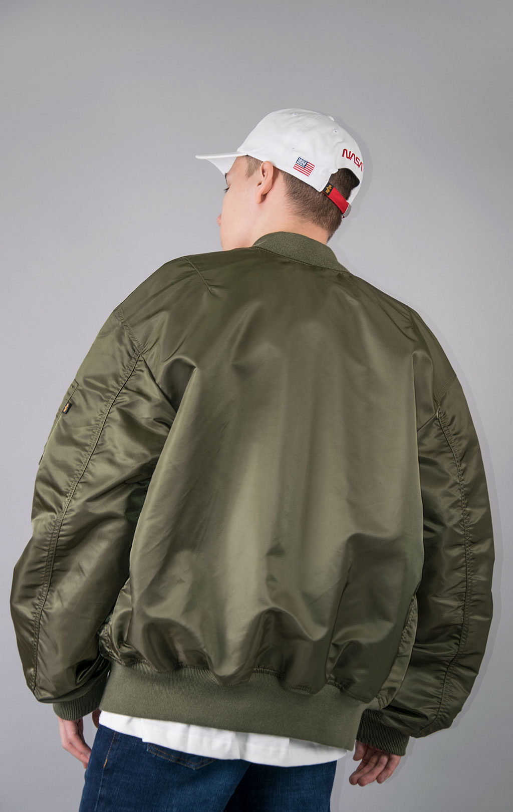 Бомбер-ветровка ALPHA INDUSTRIES L-2B GEN-II FLIGHT JACKET SS 23 m OG-107 green 
