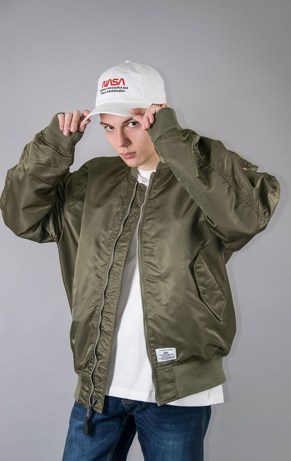 Бомбер-ветровка ALPHA INDUSTRIES L-2B GEN-II FLIGHT JACKET SS 23 m OG-107 green 