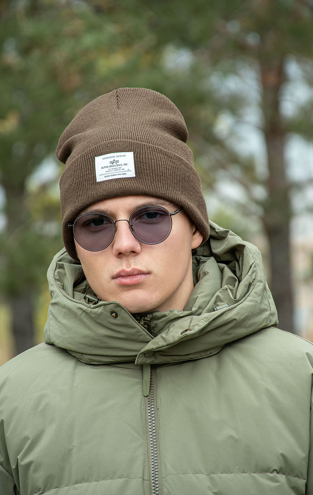 Шапка ALPHA INDUSTRIES ESSENTIAL BEANIE FW 25/26 espresso 
