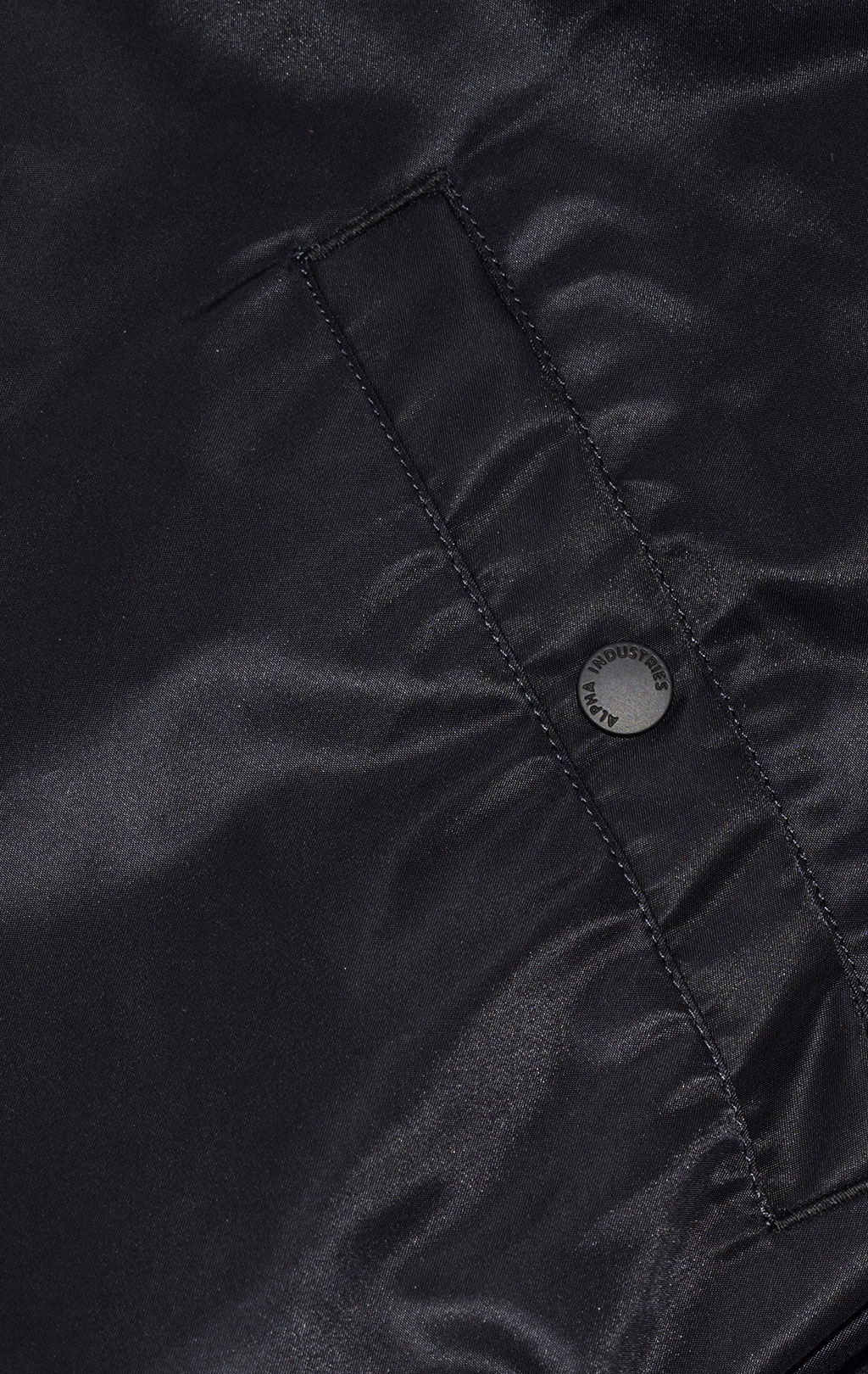 Ветровка-бомбер ALPHA INDUSTRIES MA-1 TT CUSTOM black 