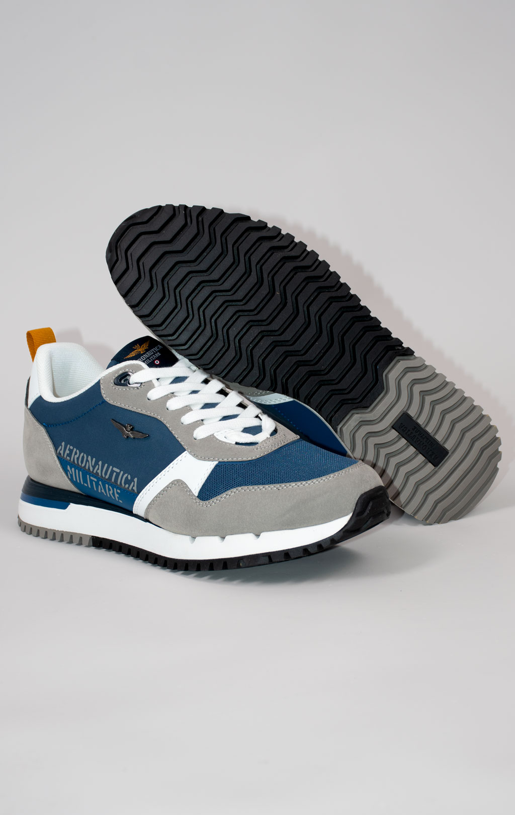 Кроссовки AERONAUTICA MILITARE (SC 283) SS 25/CN grey/blue 