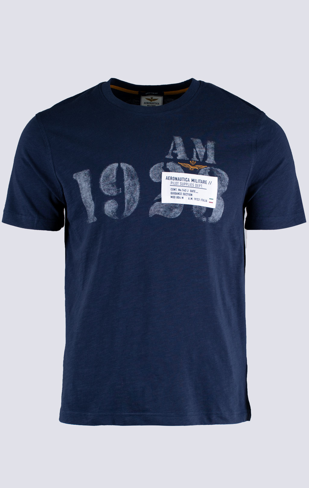 Футболка AERONAUTICA MILITARE SS 26/BD blue navy (TS 2524) 