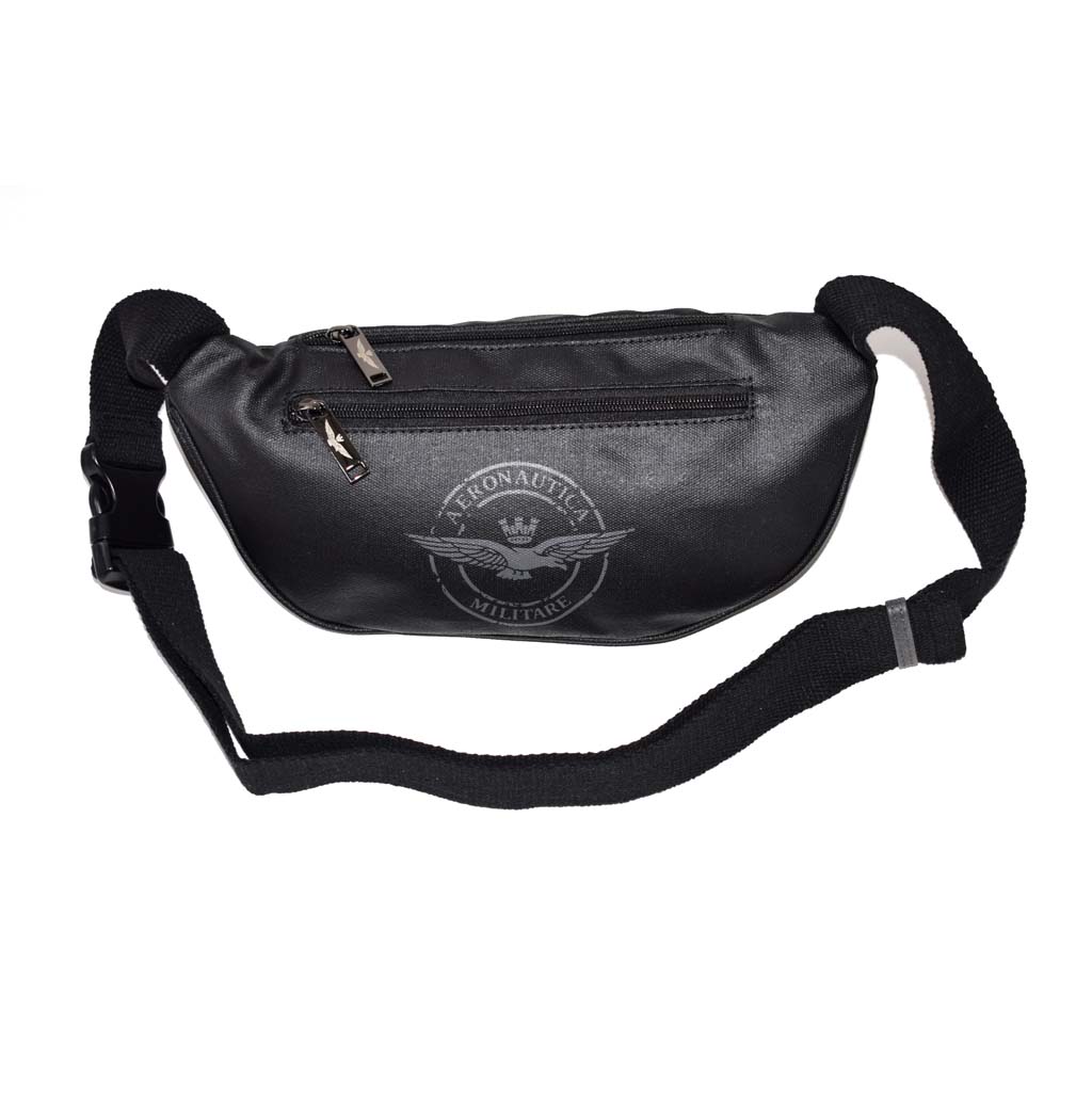 Сумка поясная AERONAUTICA MILITARE BELLY BAG FW 20/21/CN nero (ZBAM 330) 