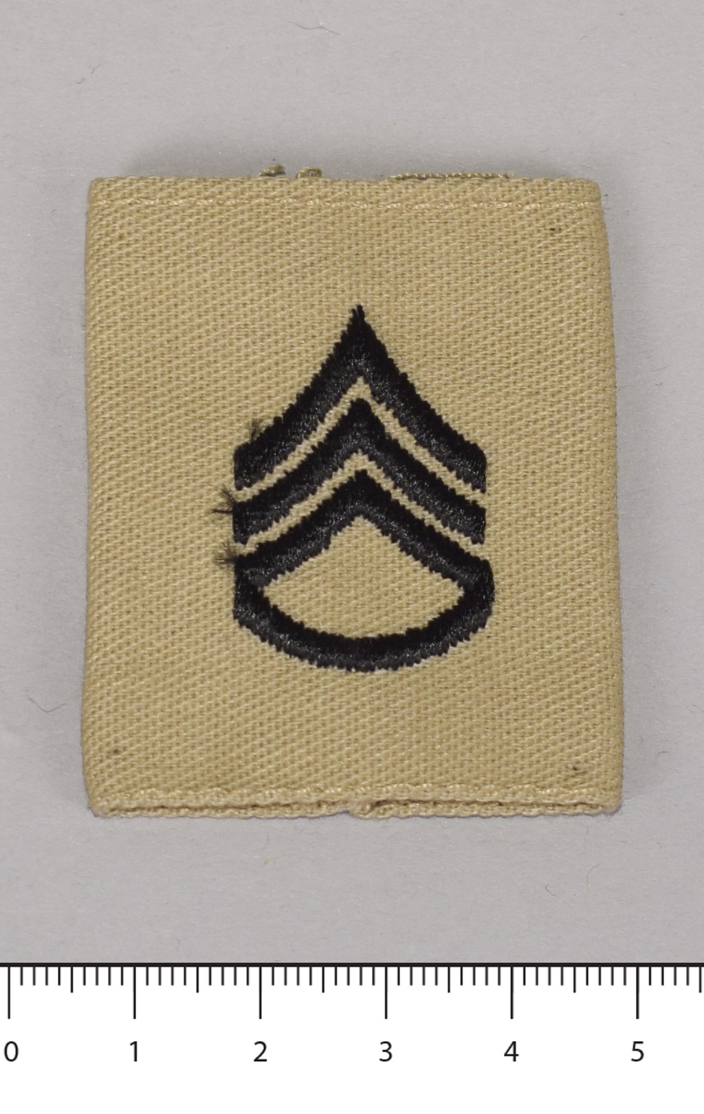 Нашивка-звание нагрудный погон ARMY SERGEANT STAFF khaki #5001 США