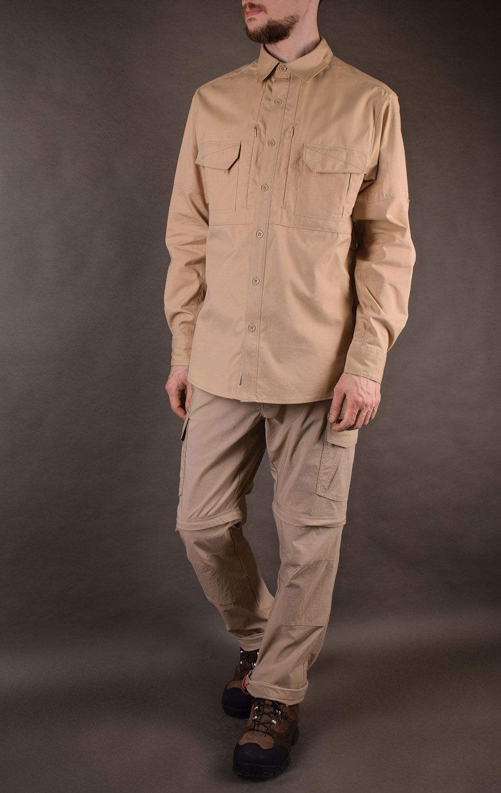 Рубашка Pentagon PLATO полиэстер khaki 02019 