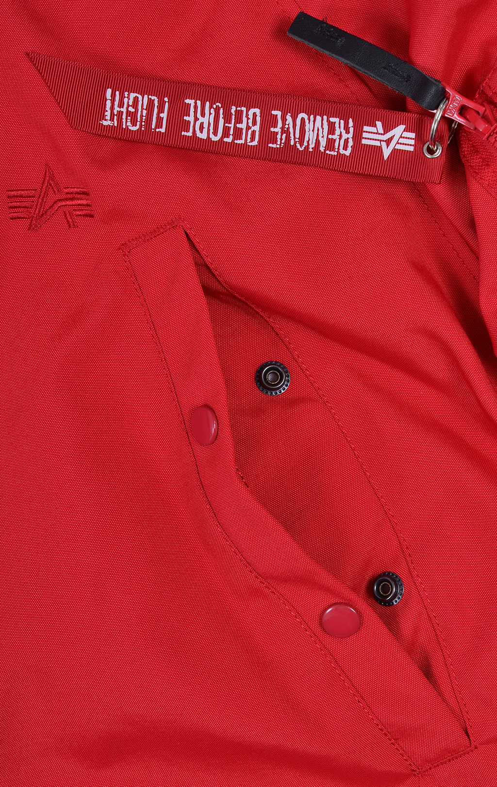 Аляска ALPHA INDUSTRIES EXPLORER big size натур. мех red speed 