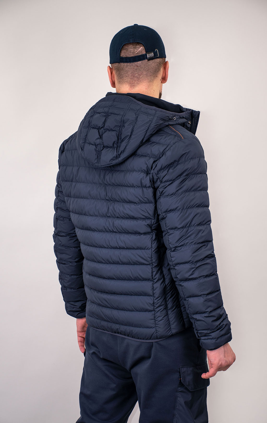Куртка-пуховик лёгкая PARAJUMPERS LAST MINUTE FW 25/26 blue navy 