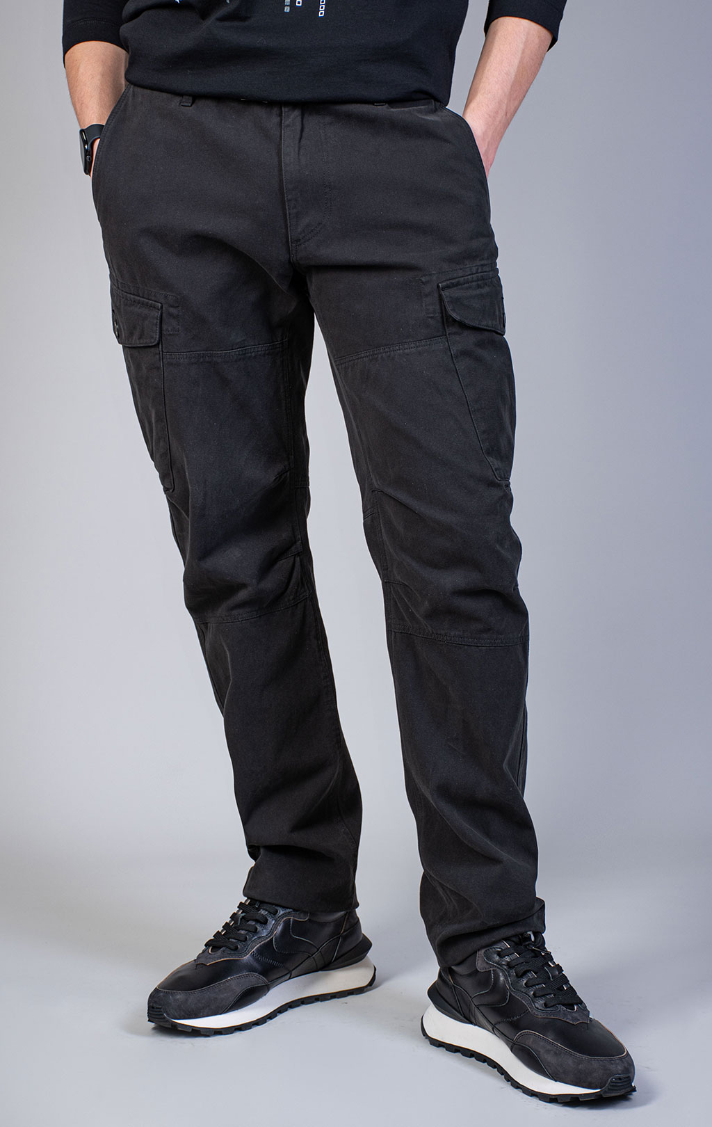 Брюки-карго BLAUER MAFFA FW 25/26 black (P04285) 