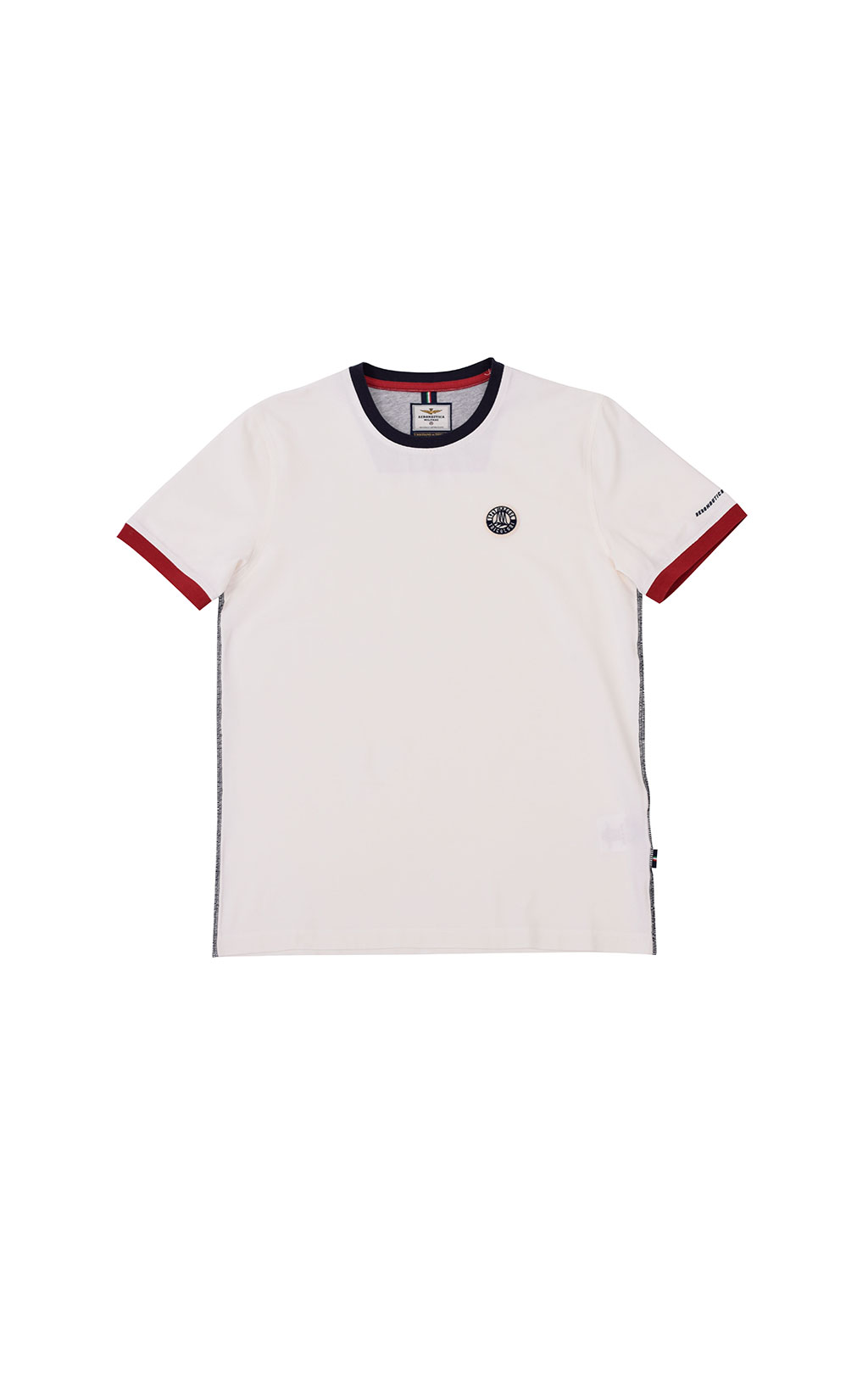 Футболка AERONAUTICA MILITARE SS 20 off white (TS 1699) 