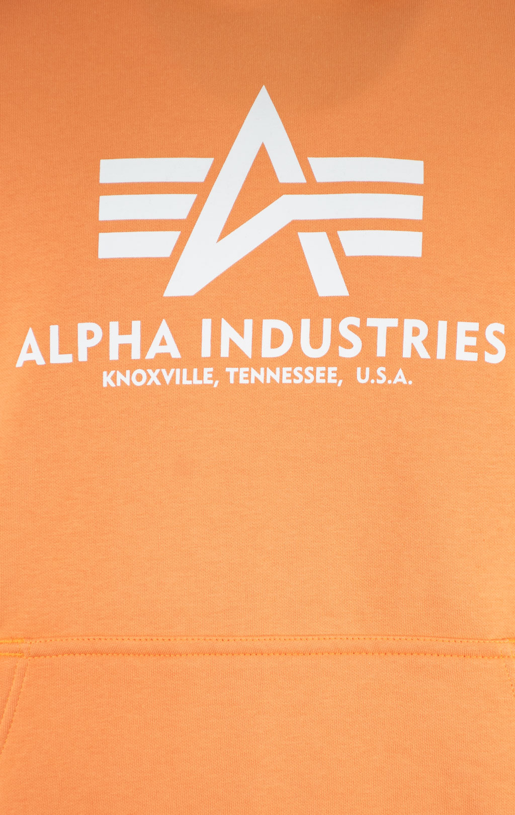 Толстовка ALPHA INDUSTRIES BASIC HOODY tangerine 
