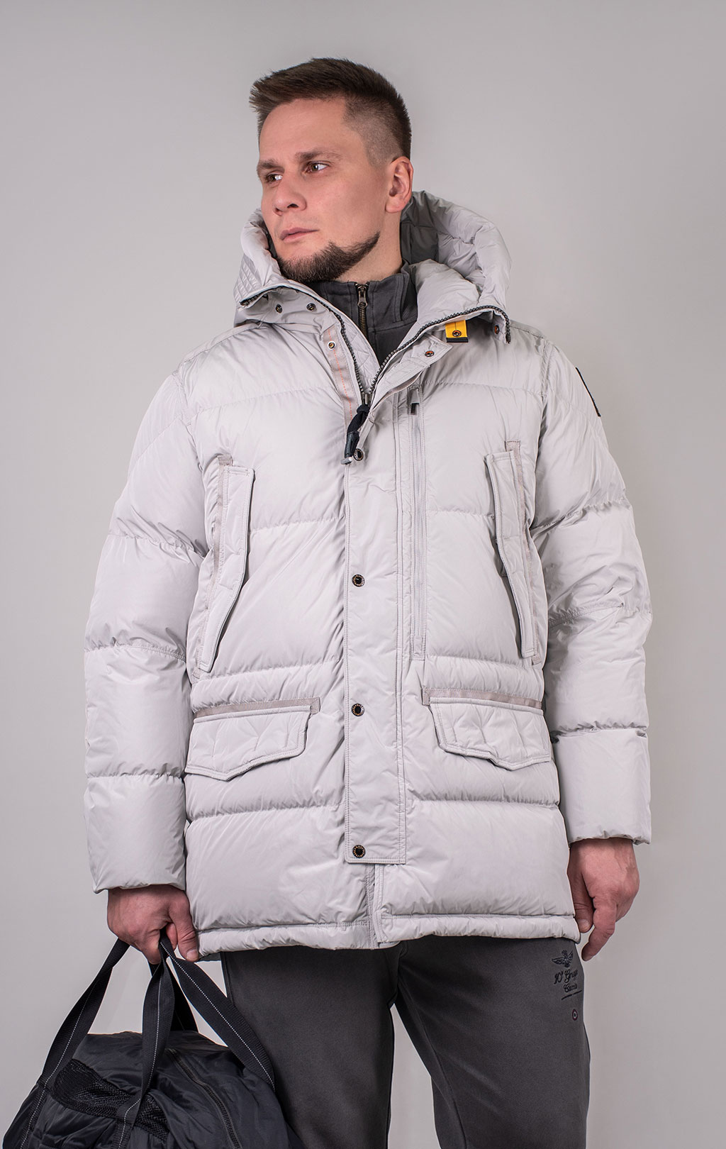Аляска пуховая PARAJUMPERS HARRASEEKET FW 24/25 pelican 
