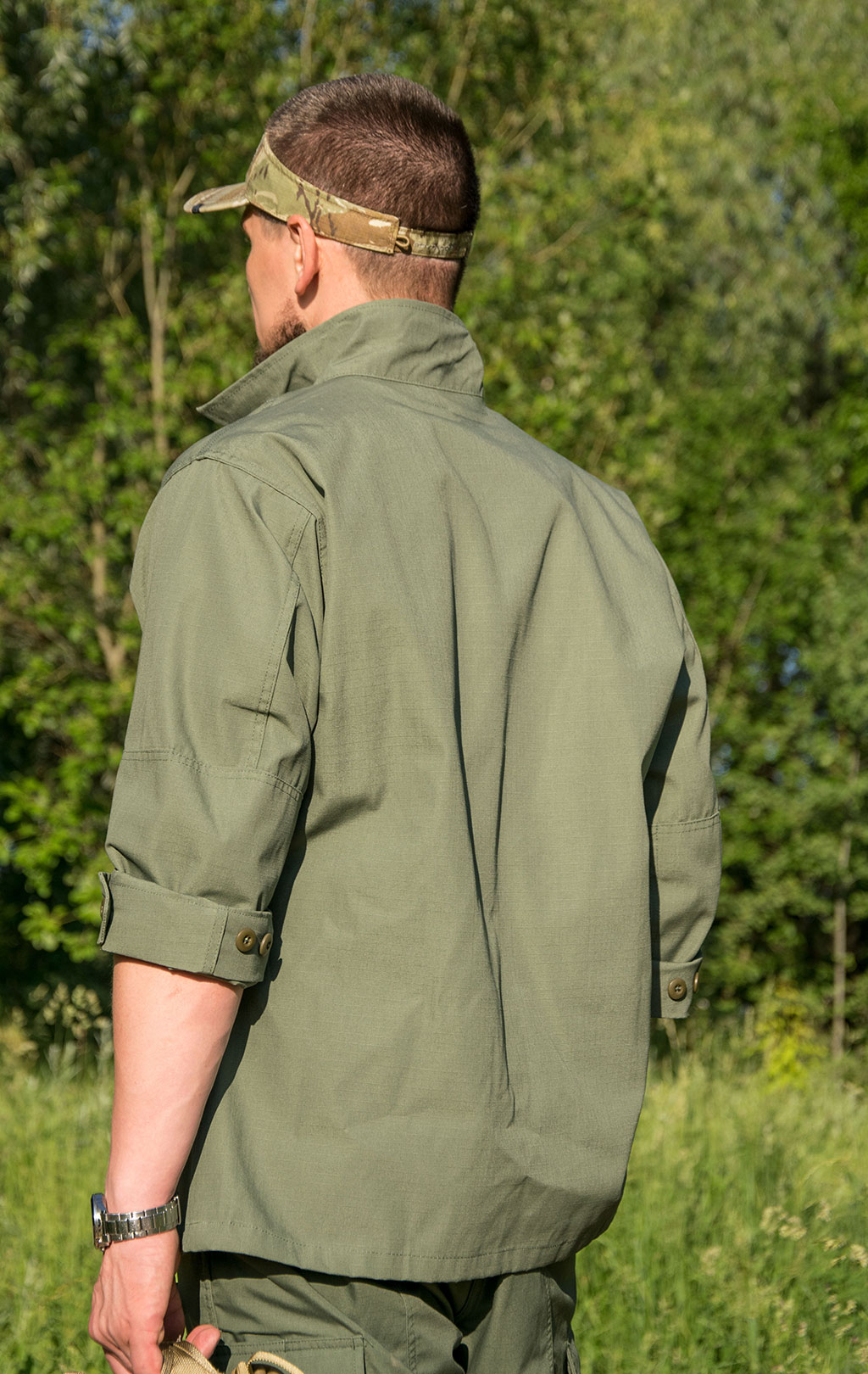Китель полевой Tru-Spec BDU полиэстер Rip-Stop olive 