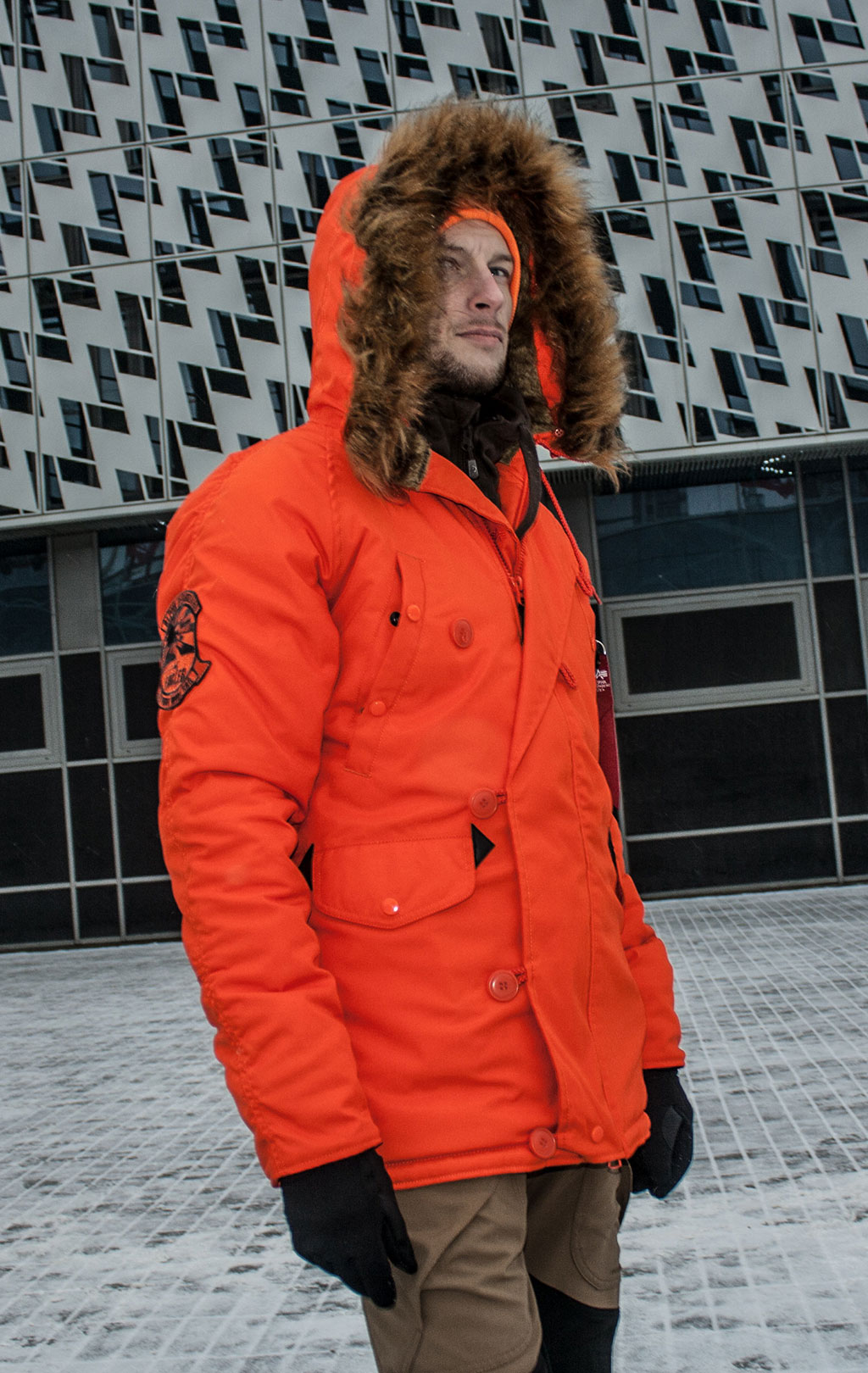 Аляска ALPHA INDUSTRIES EXPLORER flame orange 