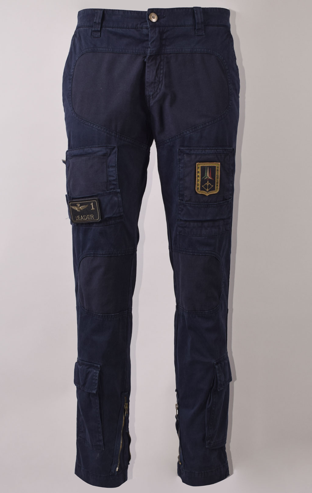 Брюки-карго AERONAUTICA MILITARE ANTI-G плотные FW 23/24/AL dark blue (PA 1557) 