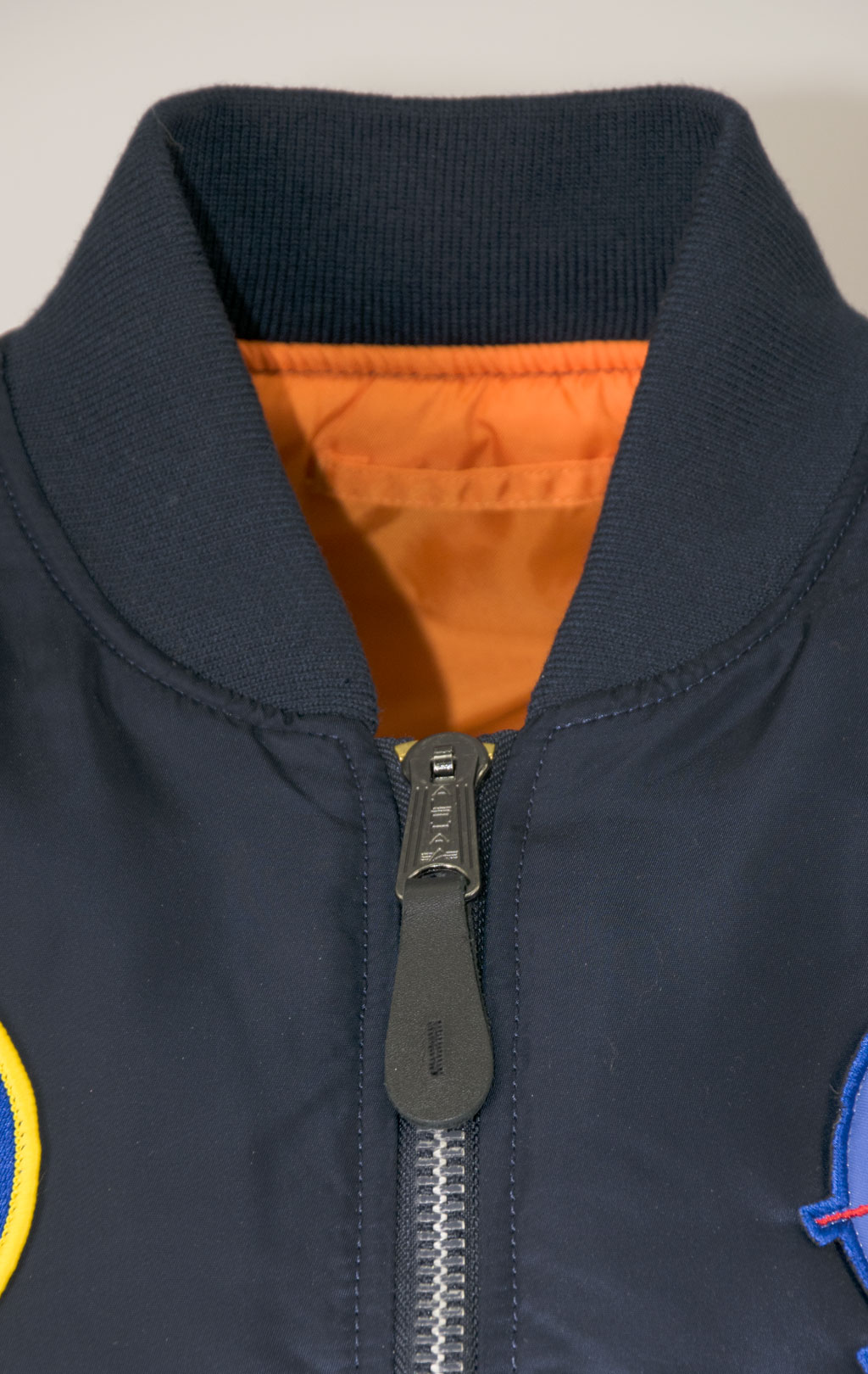 Бомбер ALPHA INDUSTRIES MA-1 original fit NASA rep. blue 