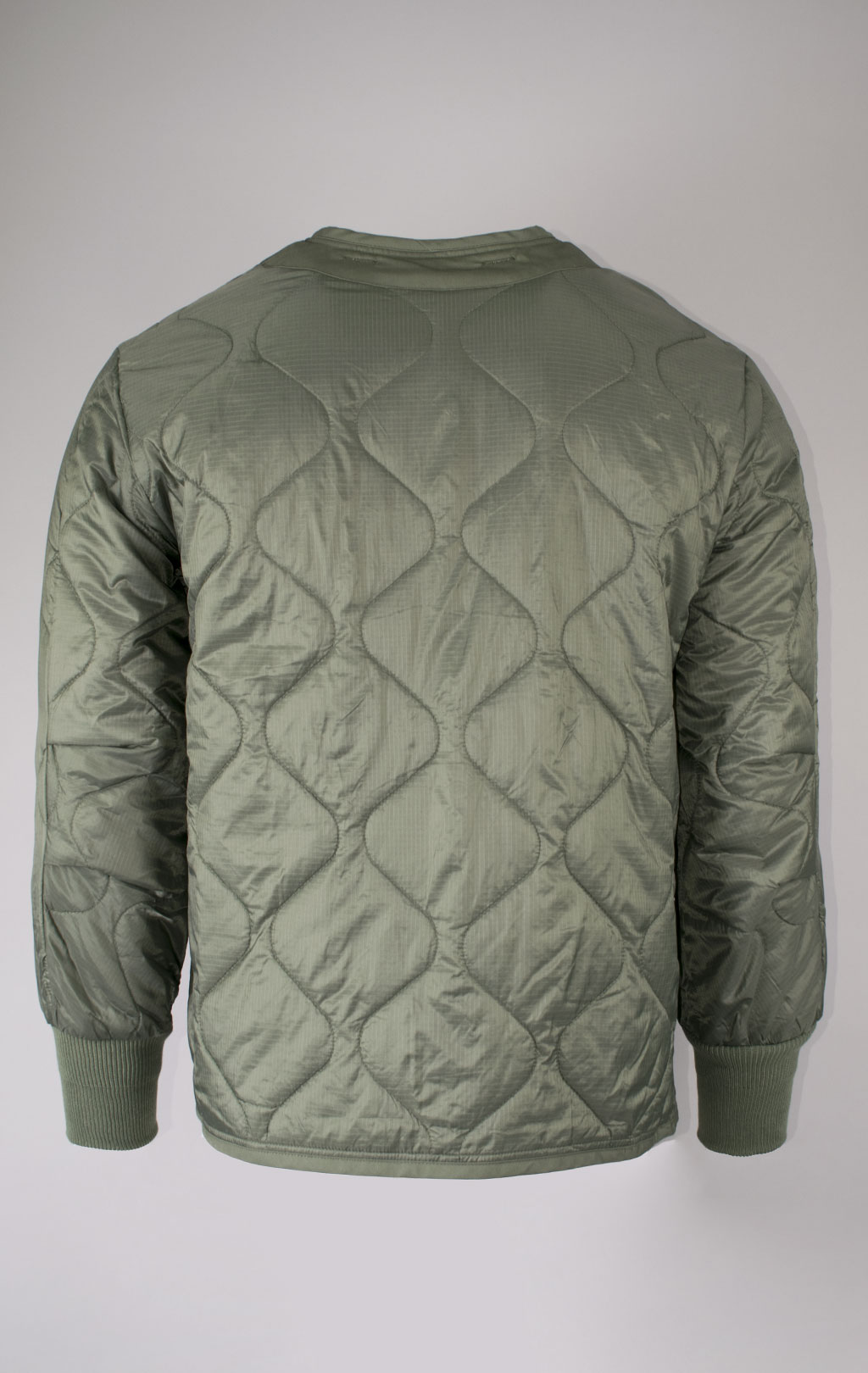 Куртка-подстёжка ALPHA INDUSTRIES ALS/92 LINER с карманами и манжетами FW 23/24 m olive 