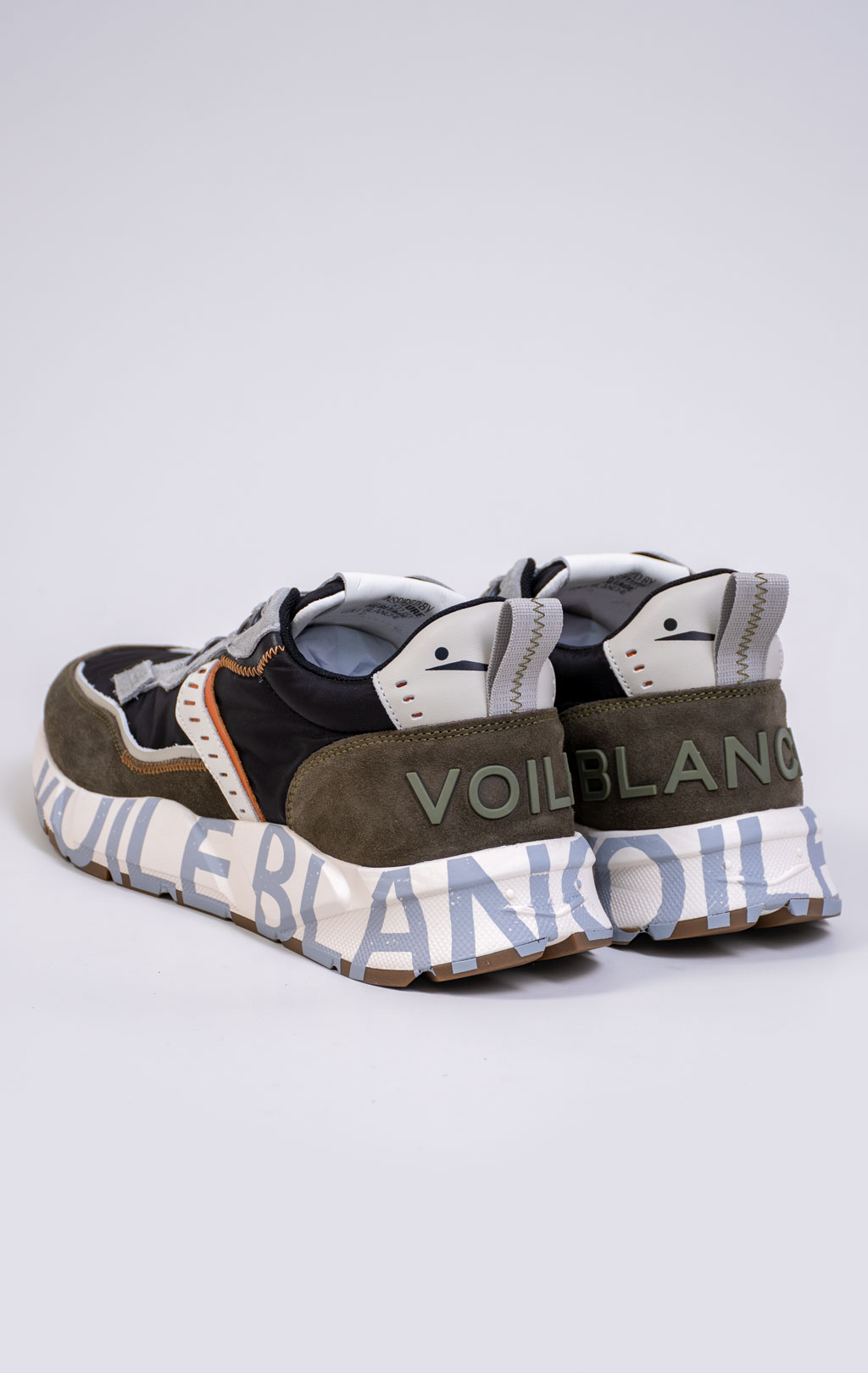 Кроссовки VOILE BLANCHE CLUB01 FW 25/26 army green/black/grey 2017465 