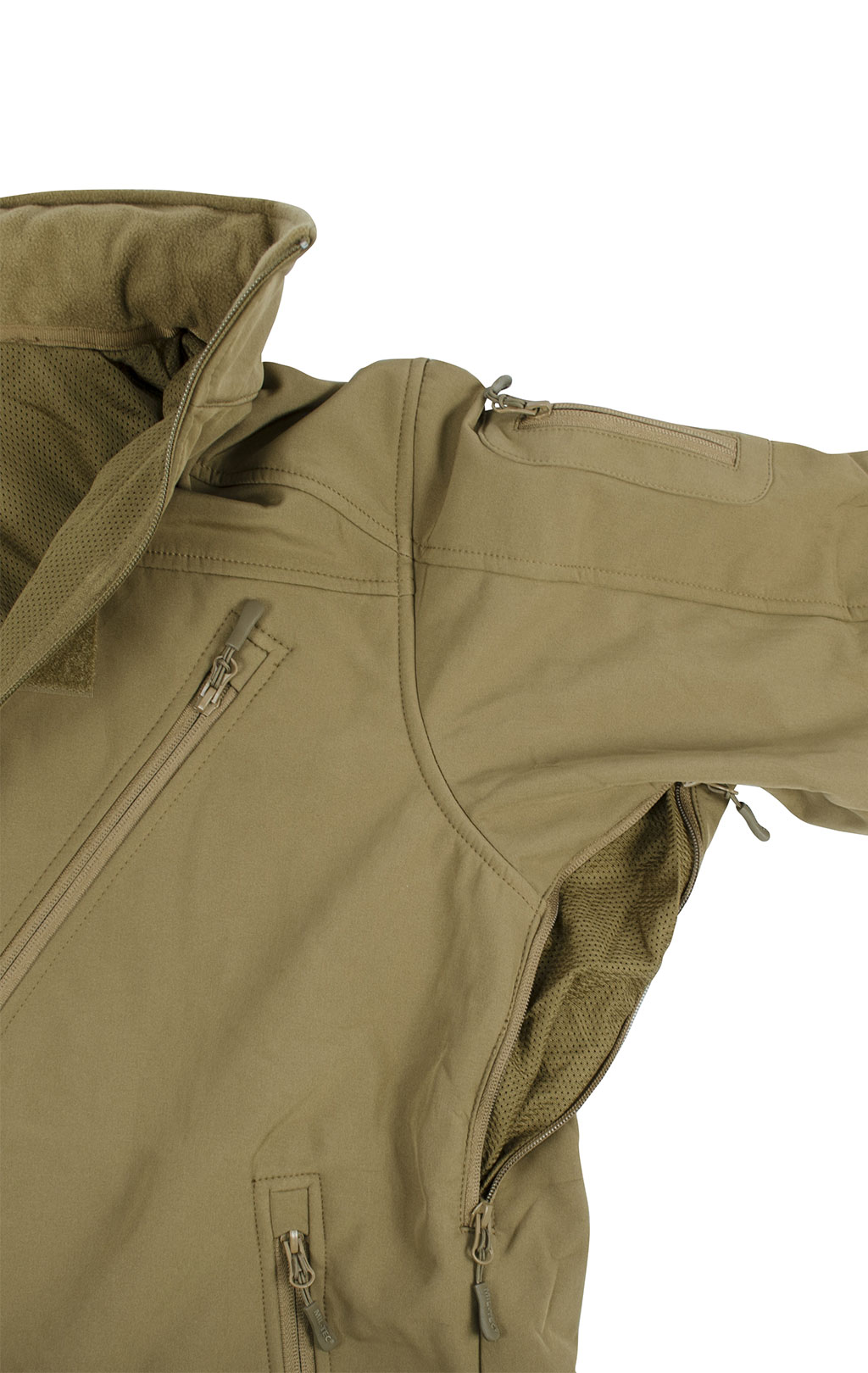 Куртка тактическая Mil-Tec SCU 14 Soft Shell coyote 