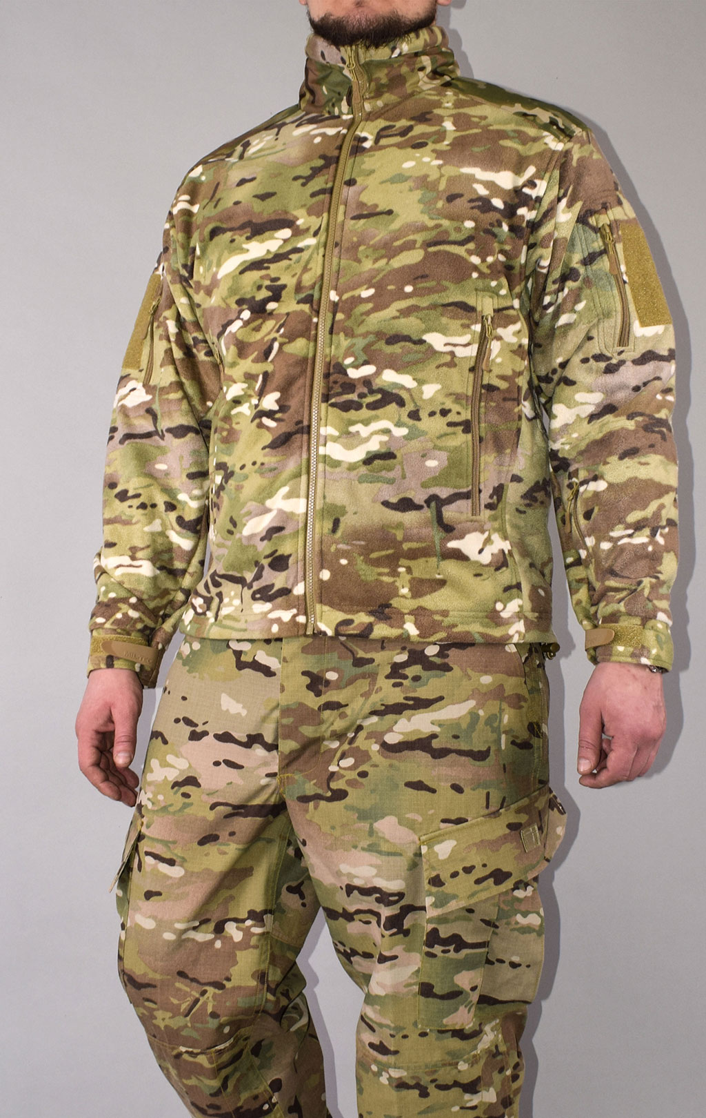 Куртка Mil-Tec DELTA флис multicam 