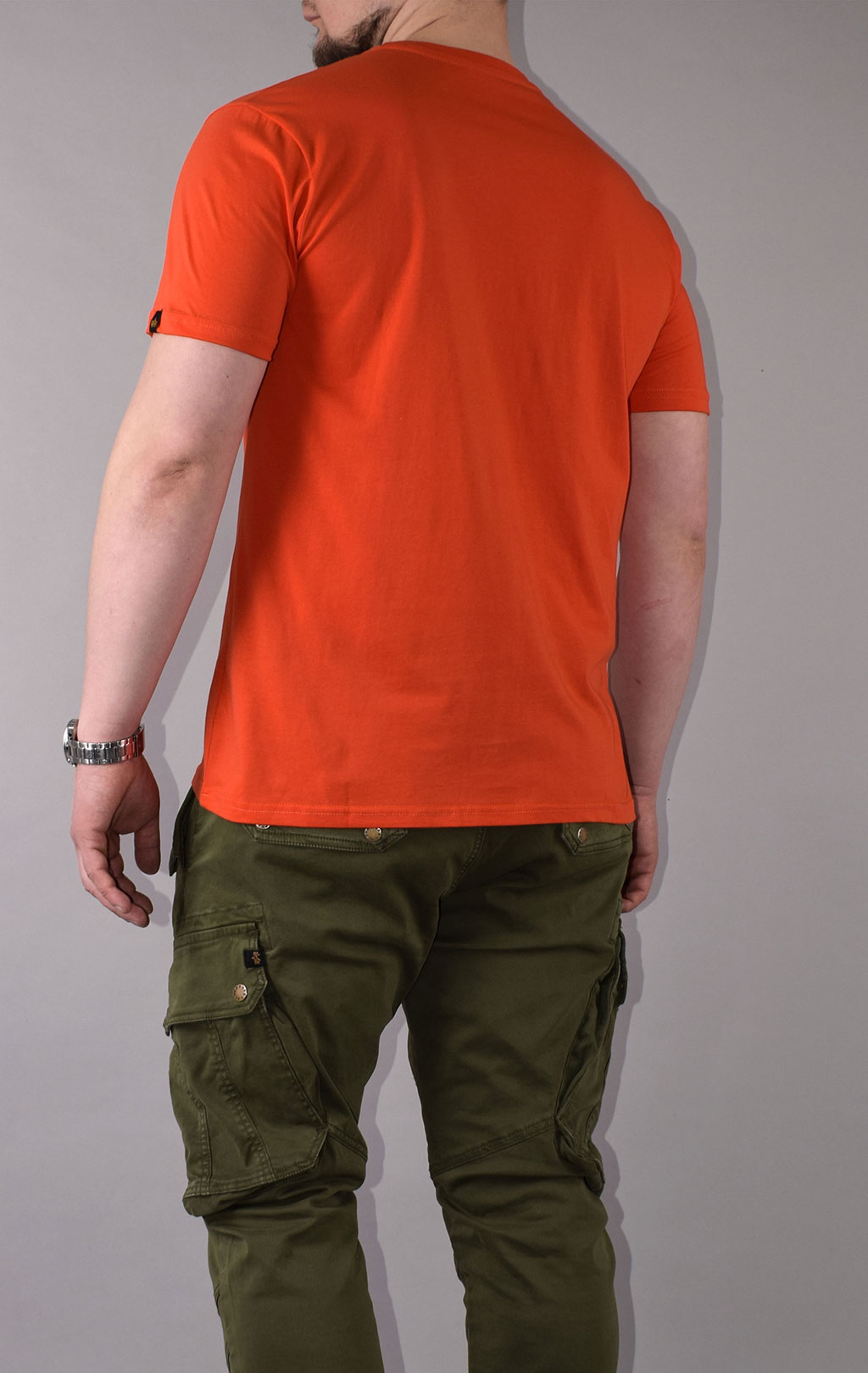 Футболка ALPHA INDUSTRIES BASIC T atomic red 
