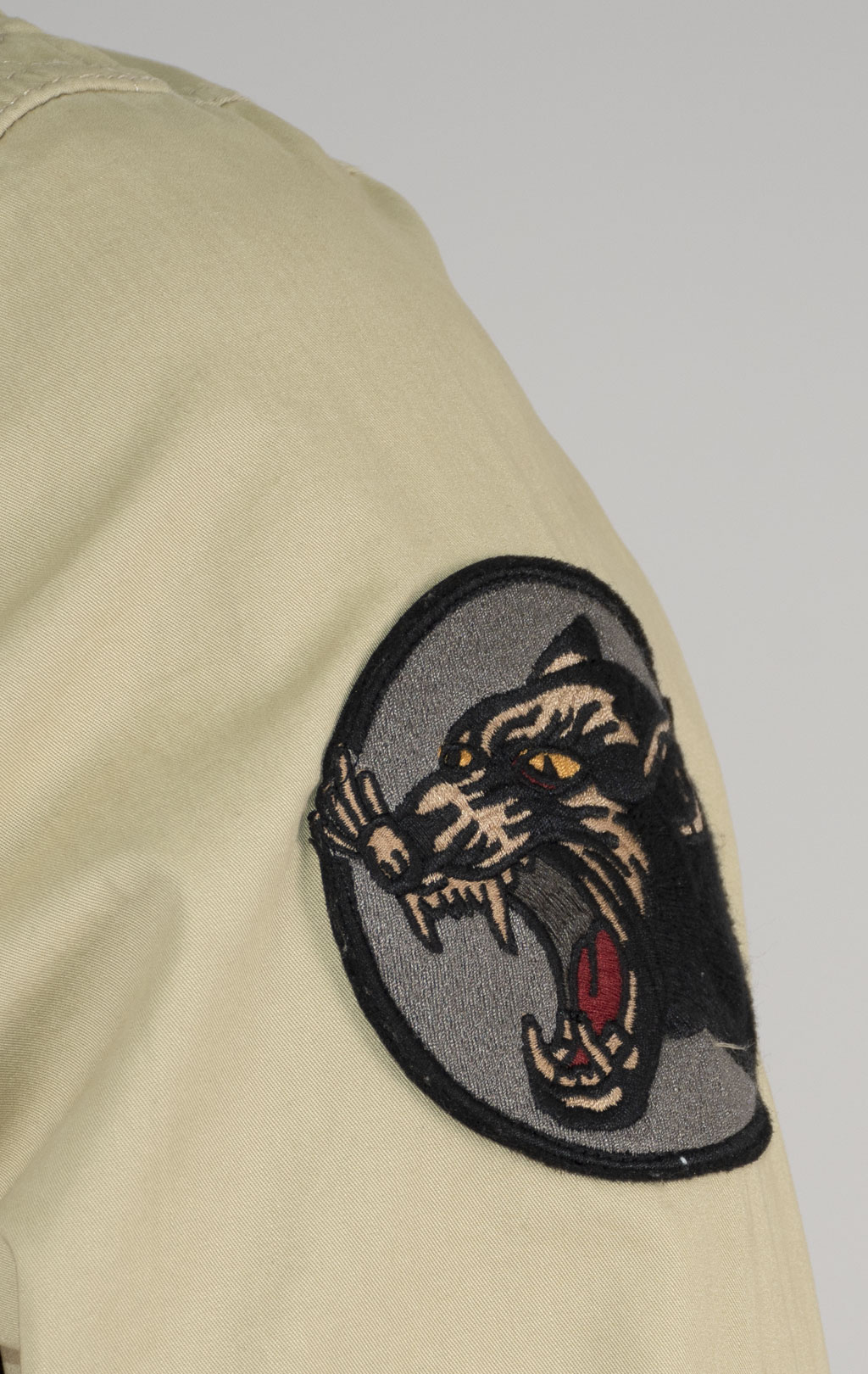 Ветровка AERONAUTICA MILITARE M-65 big size SS 25 m/IN antelope beige (AB 2212) 
