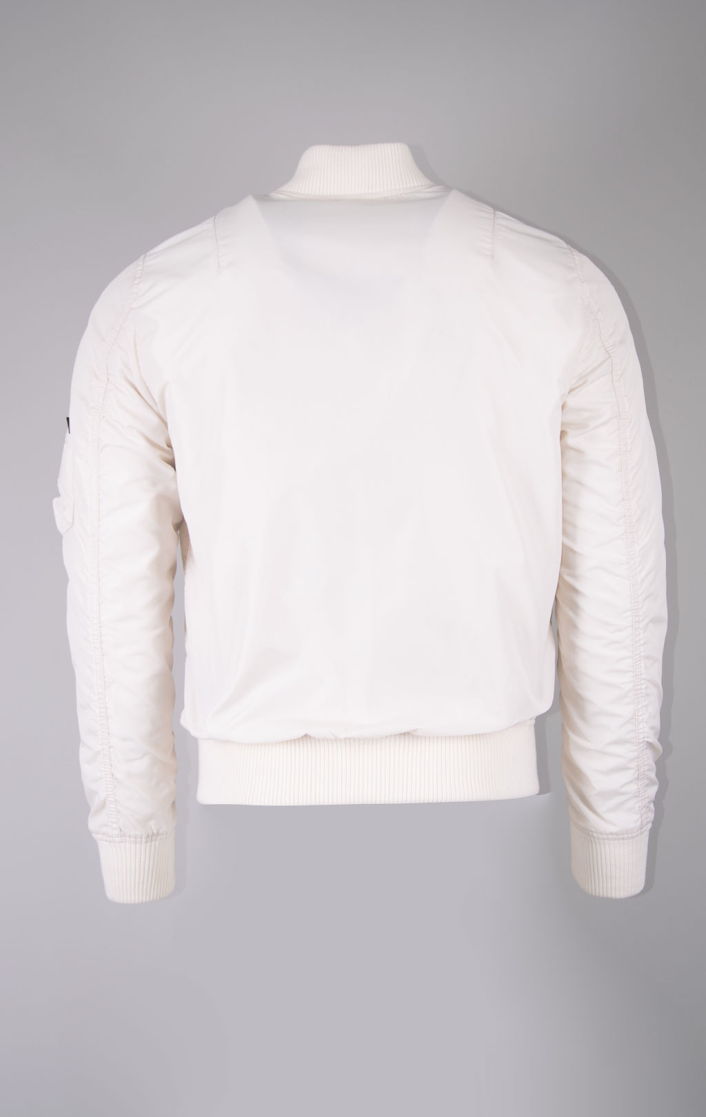 Ветровка-бомбер ALPHA INDUSTRIES MA-1 TT jet stream white 