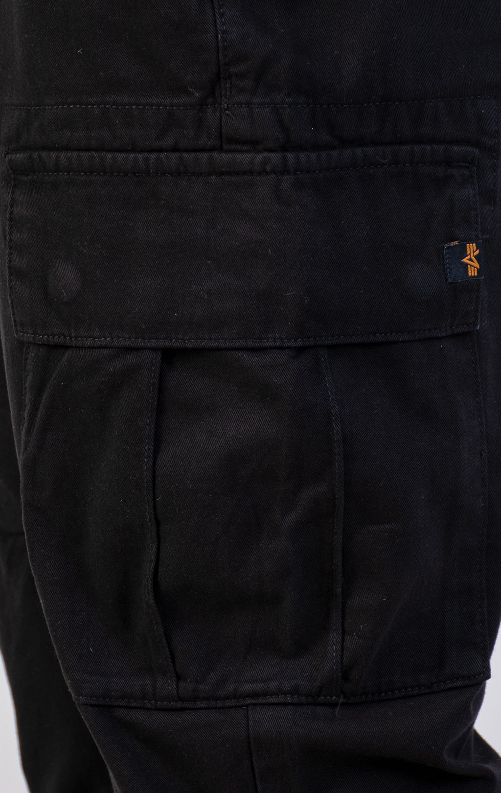 Брюки-карго ALPHA INDUSTRIES AGENT black 