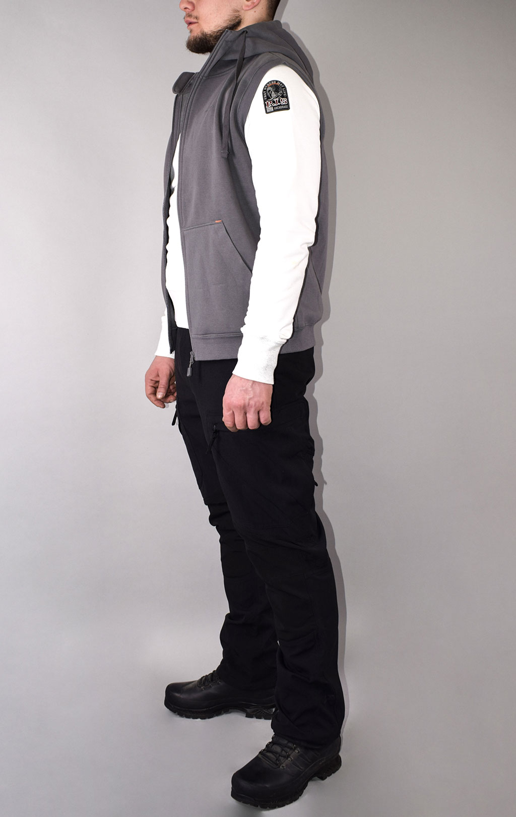 Жилет Pentagon THESPIS sweater хлопок75%/полиэстр25% grey wolf 08027 