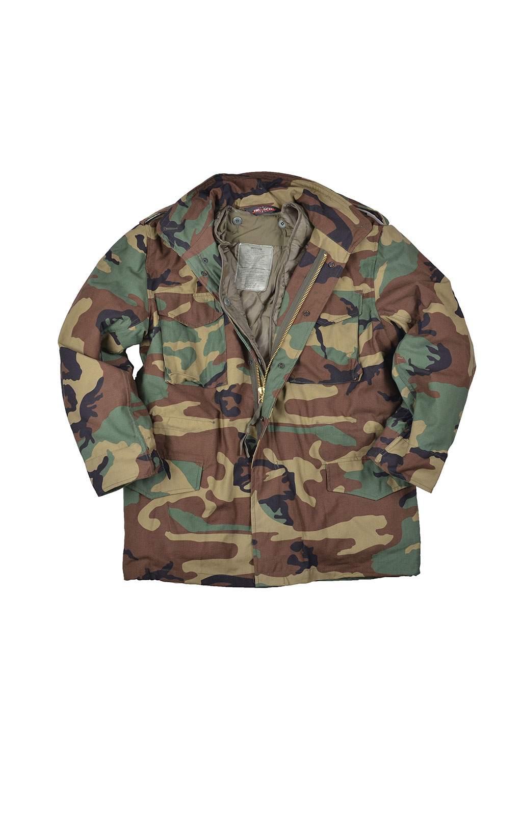Куртка Tru-Spec M-65 CLASSIC с подстёжкой camo woodland 