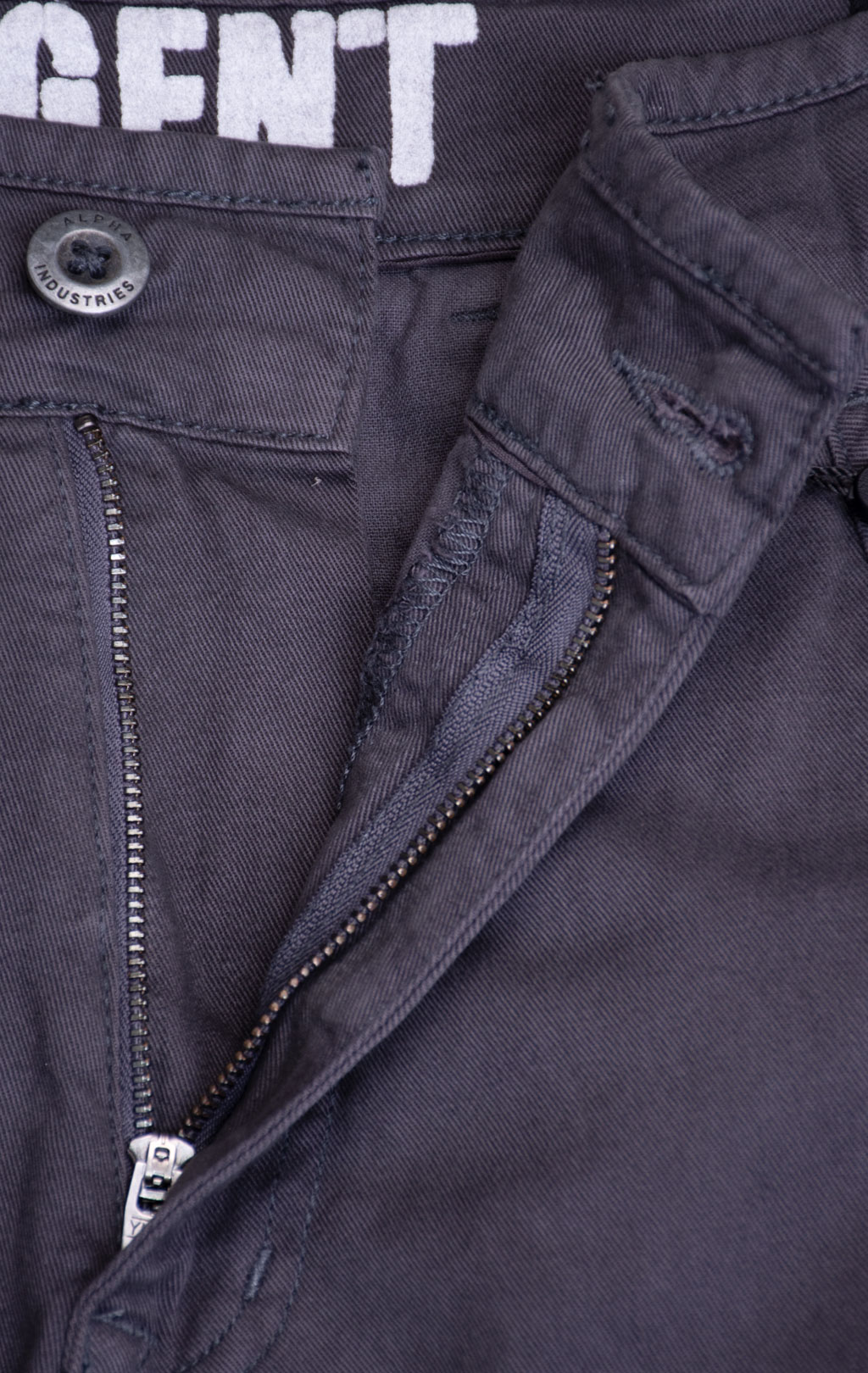 Брюки-карго ALPHA INDUSTRIES AGENT vintage grey 