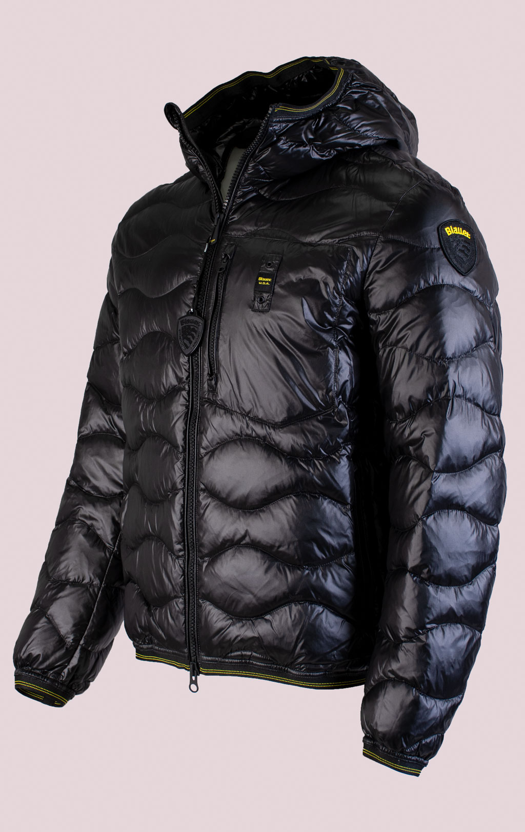Куртка с капюшоном BLAUER WAVE FW 25/26 black (C03074) 