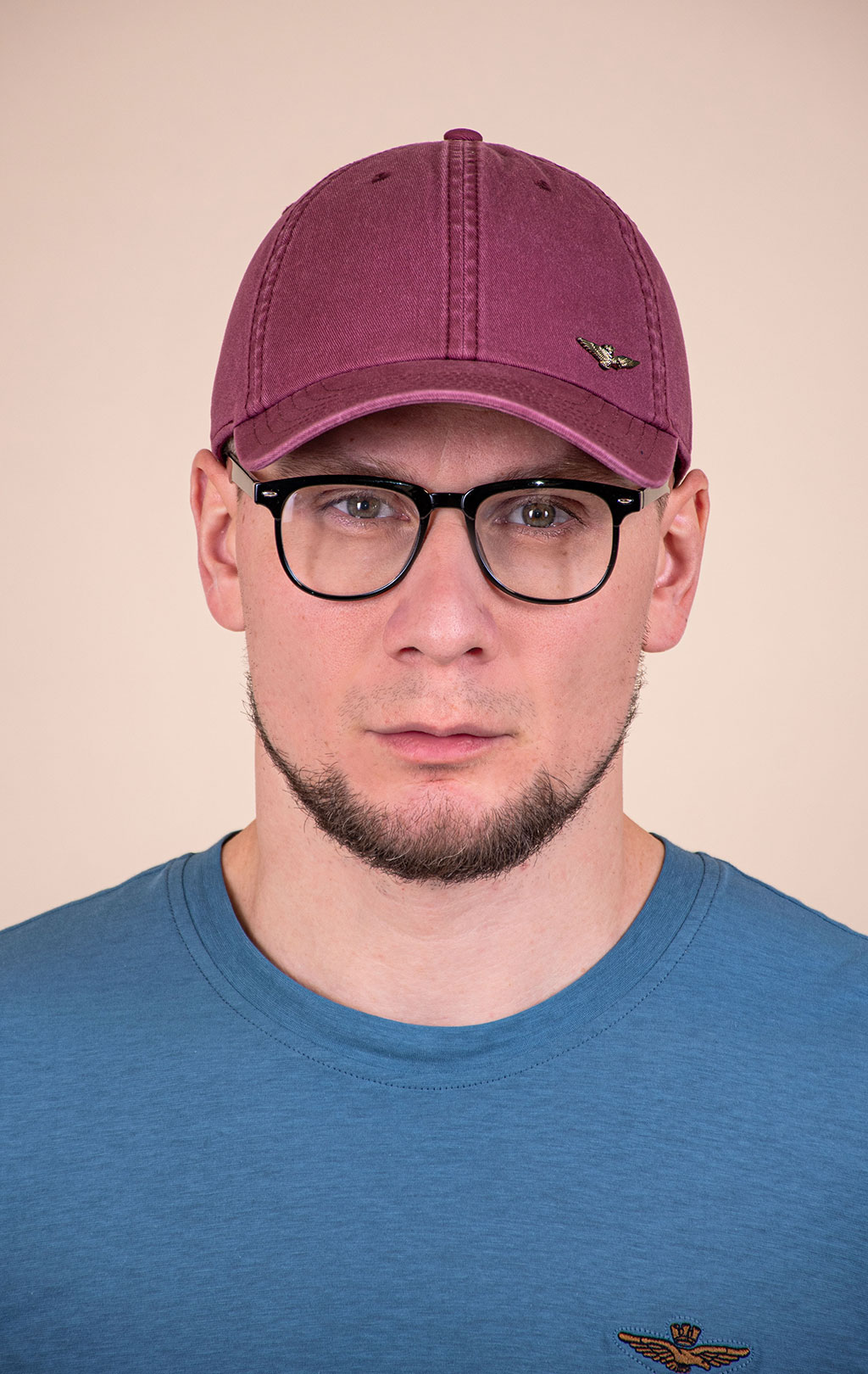 Бейсболка AERONAUTICA MILITARE SS 26/CN maroon (HA 1244) 