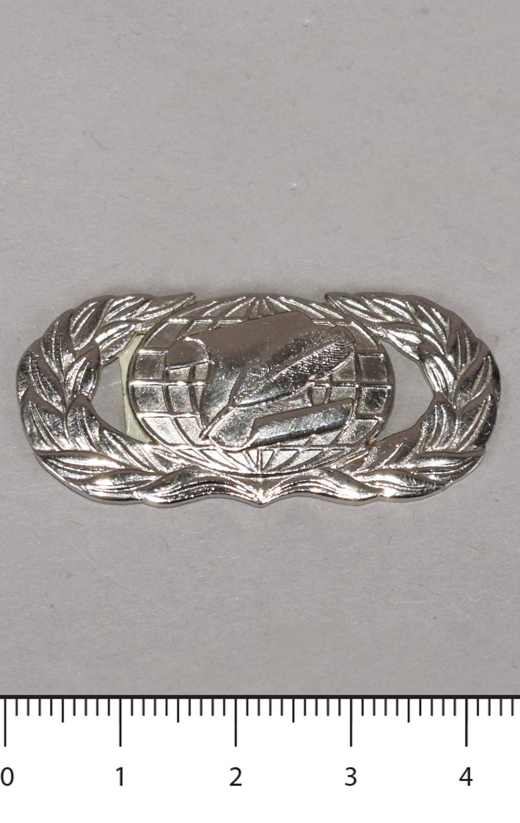 Знак нагрудный BASIC ADMINISTRITION INFORM. silver (P16510) США