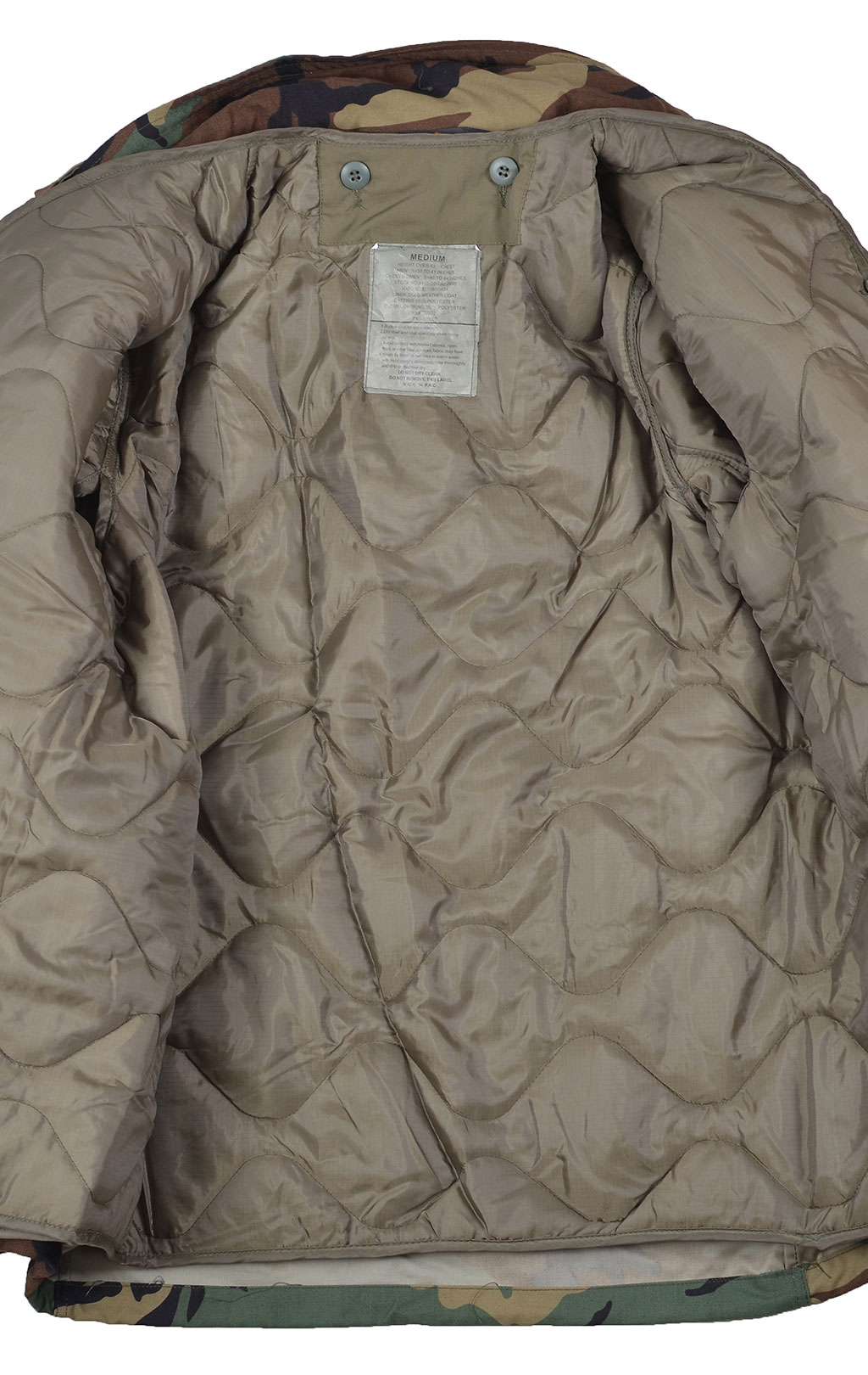 Куртка Tru-Spec M-65 CLASSIC с подстёжкой camo woodland 