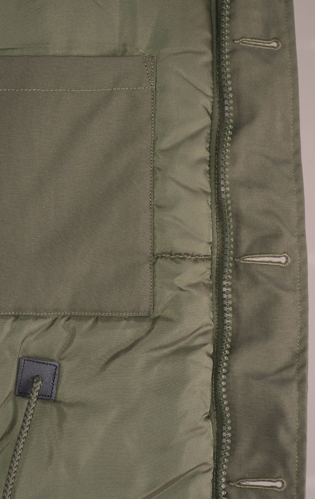 Аляска ALPHA INDUSTRIES POLAR big size натур. мех dark green 