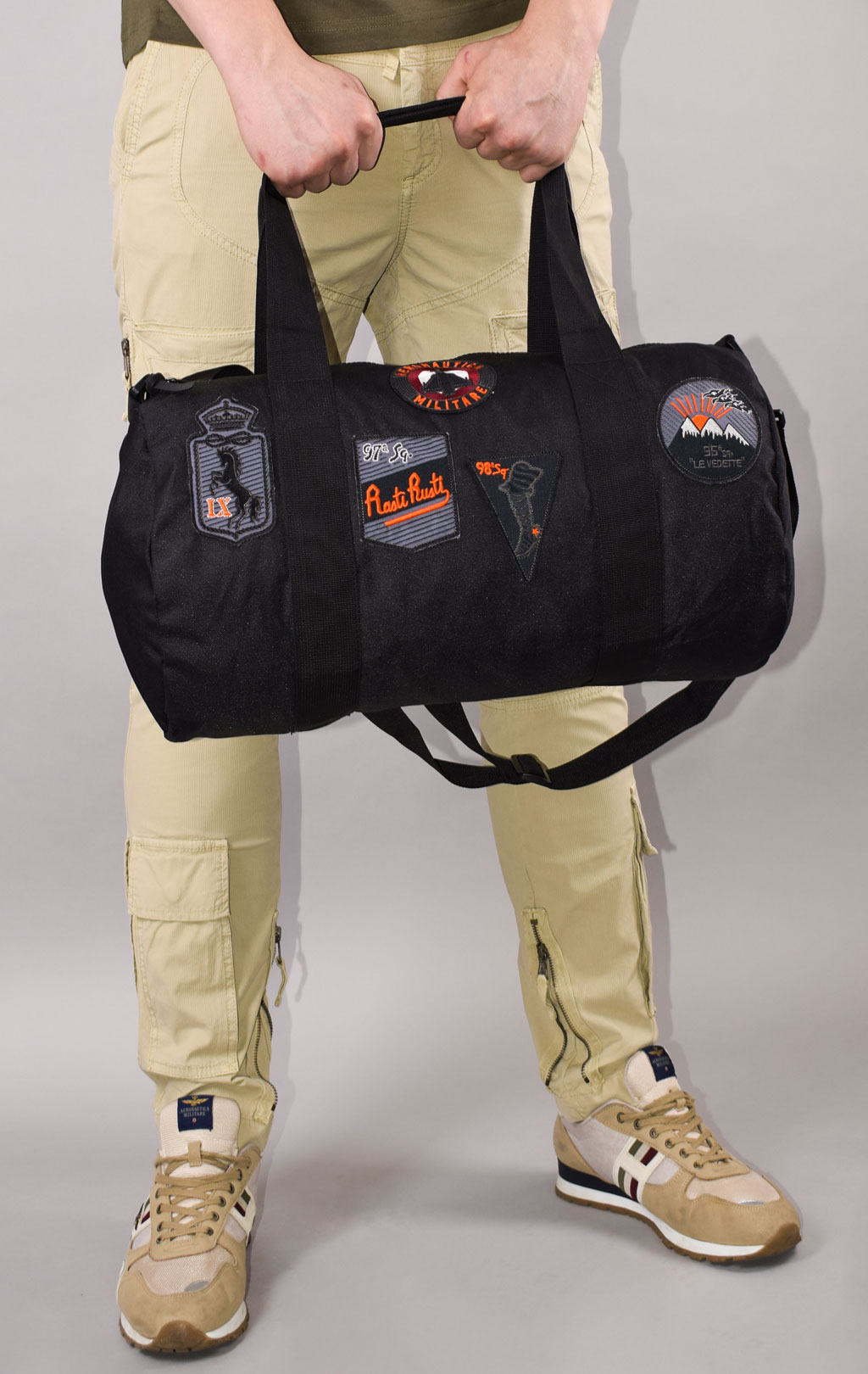 Сумка AERONAUTICA MILITARE SS 22/CN jet black (BO 1077) 