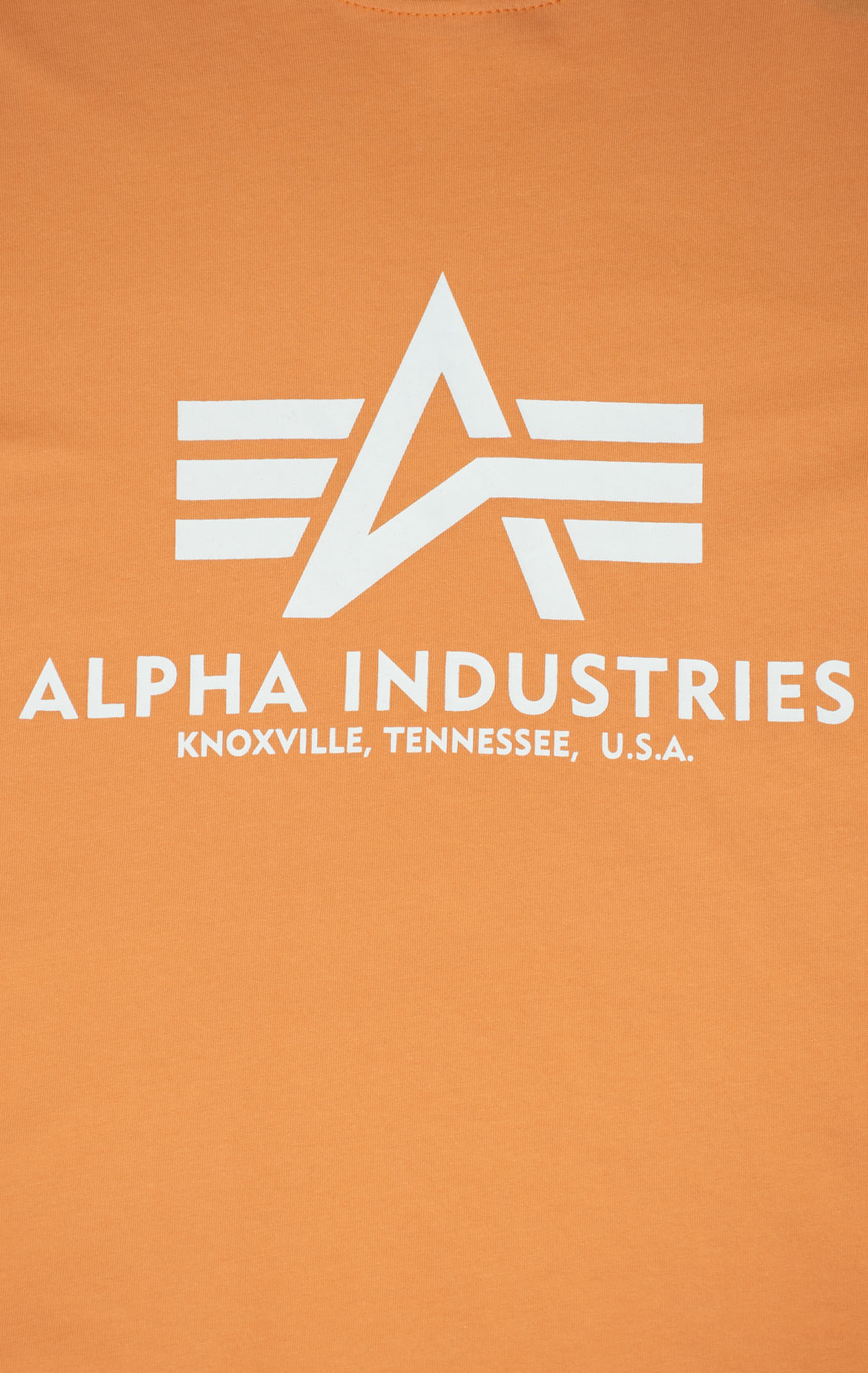 Футболка ALPHA INDUSTRIES BASIC T tangerine 