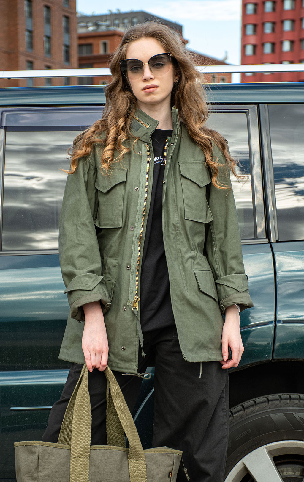 Куртка ALPHA INDUSTRIES M-65 CLASSIC (HERITAGE) olive 