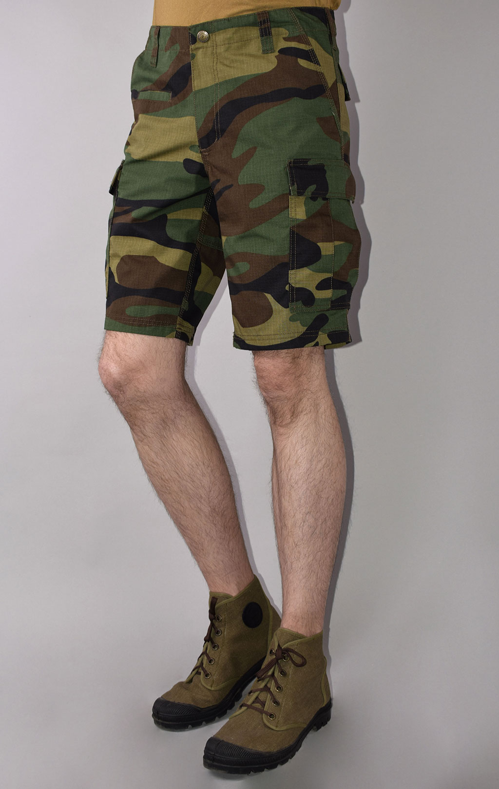 Шорты карго Pentagon BDU 2.0 хлопок35%/полиэстер65% Rip-Stop camo woodland(51) 05011 