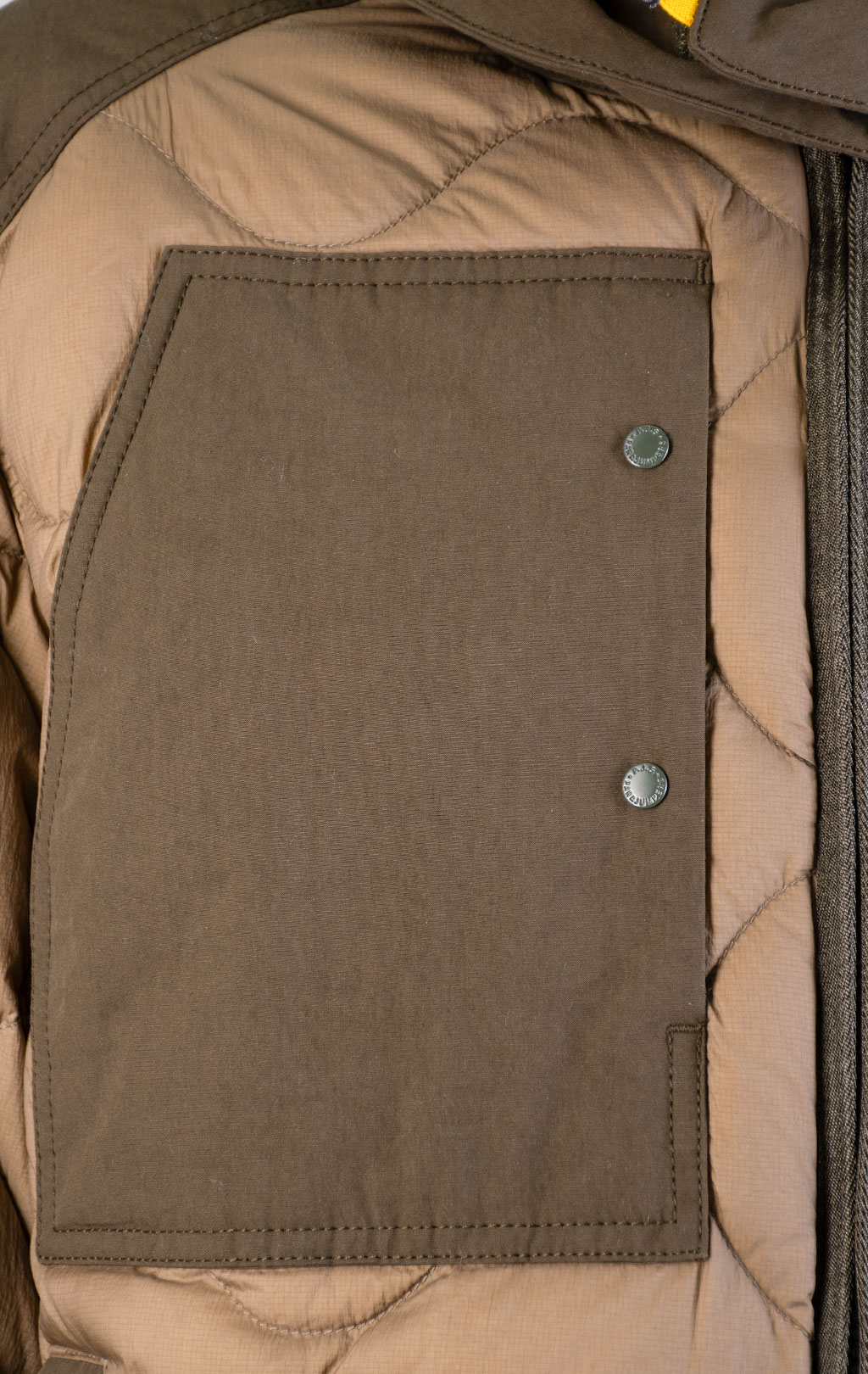 Куртка-пуховик PARAJUMPERS AKUTAN FW 25/26 earth/deep moss 