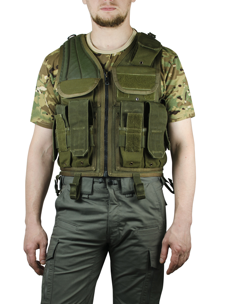 Жилет тактический BLACKHAWK с подсумками olive б/у 